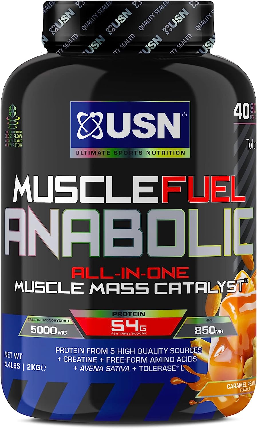 USN Muscle Fuel Anabolic - All-In-One Gainer Powder