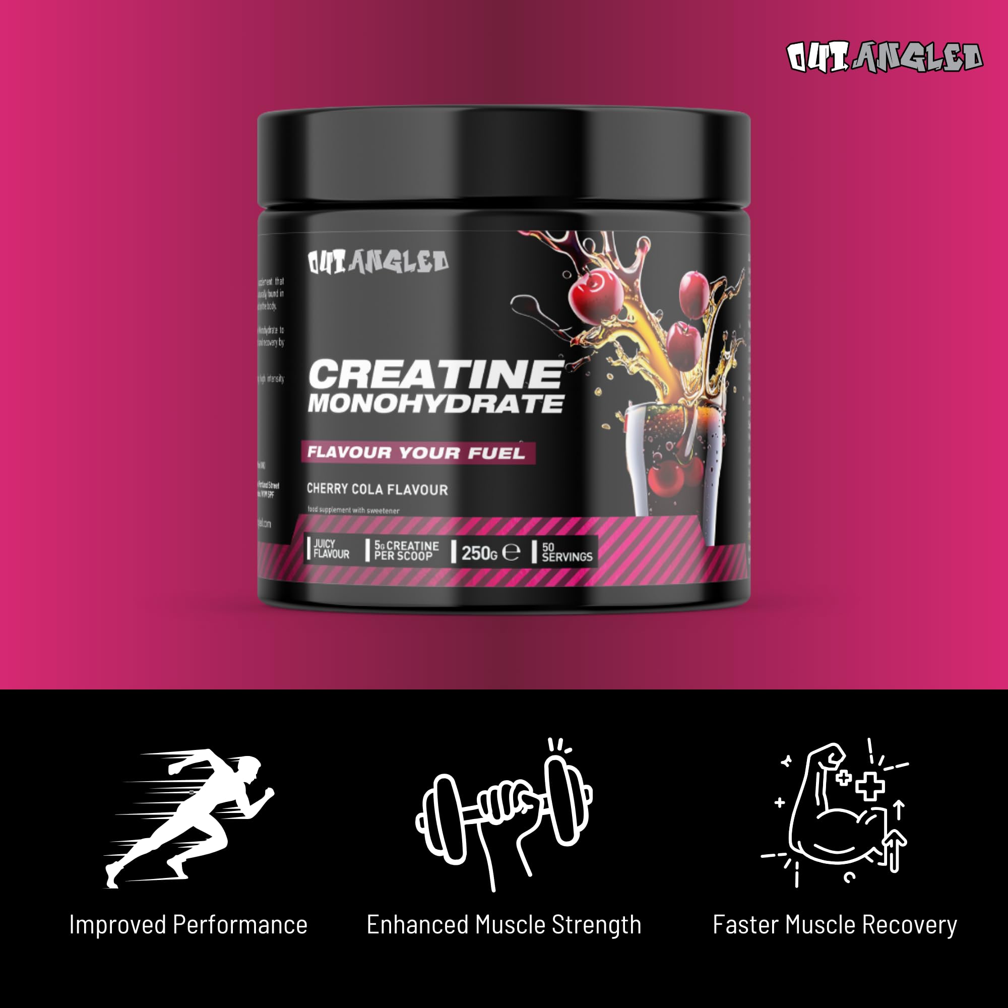 Outangled Creatine Monohydrate - Creatine Powder