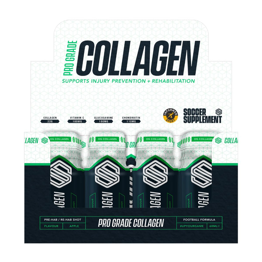 Soccer Supplement Collagen Shot - 12x60ml / Apple - Bovine Collagen Shots