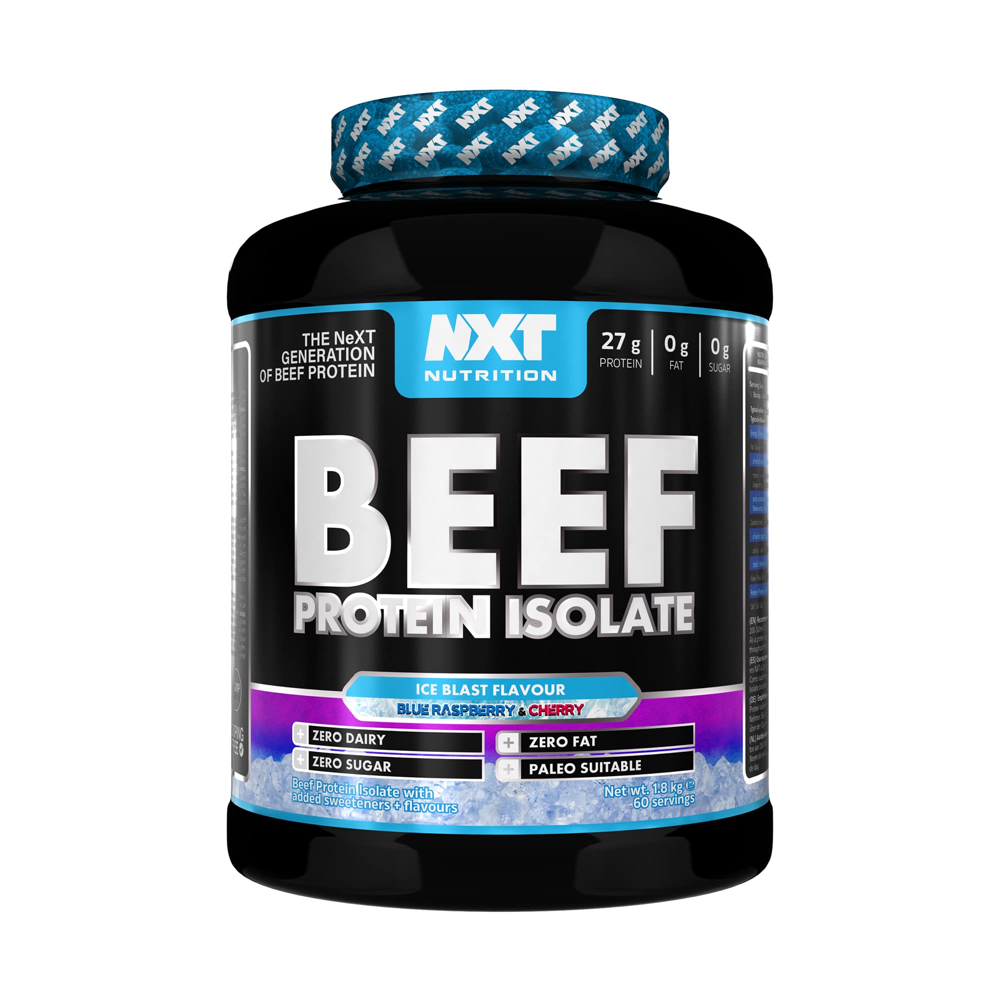 NXT Nutrition Beef Protein Isolate 1.8kg