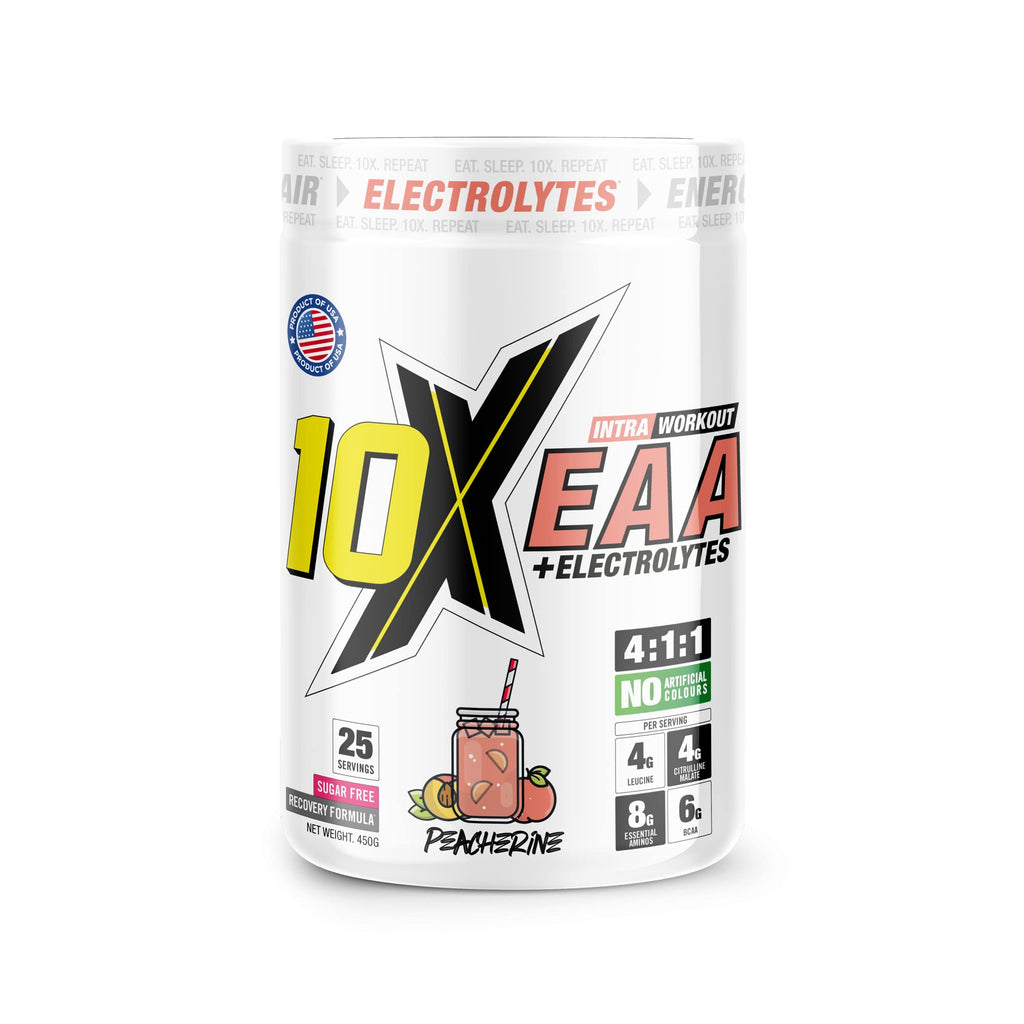 10X Athletic EAA - 450g / Peacherine - Amino Acids Powder