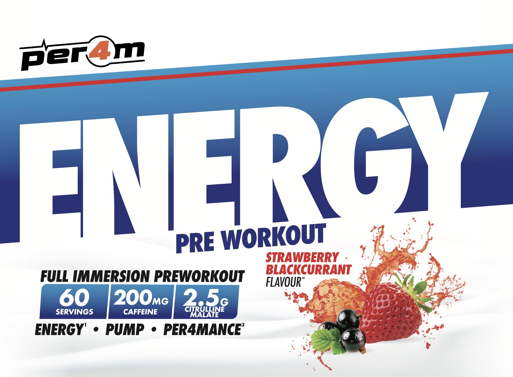 Per4m Energy Pre Workout - Pre-Workout Powder