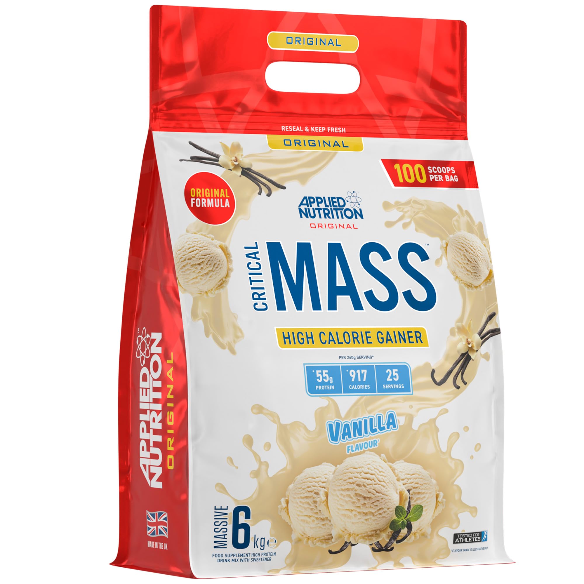Applied Nutrition Critical Mass Original - Weight Gainer Powder
