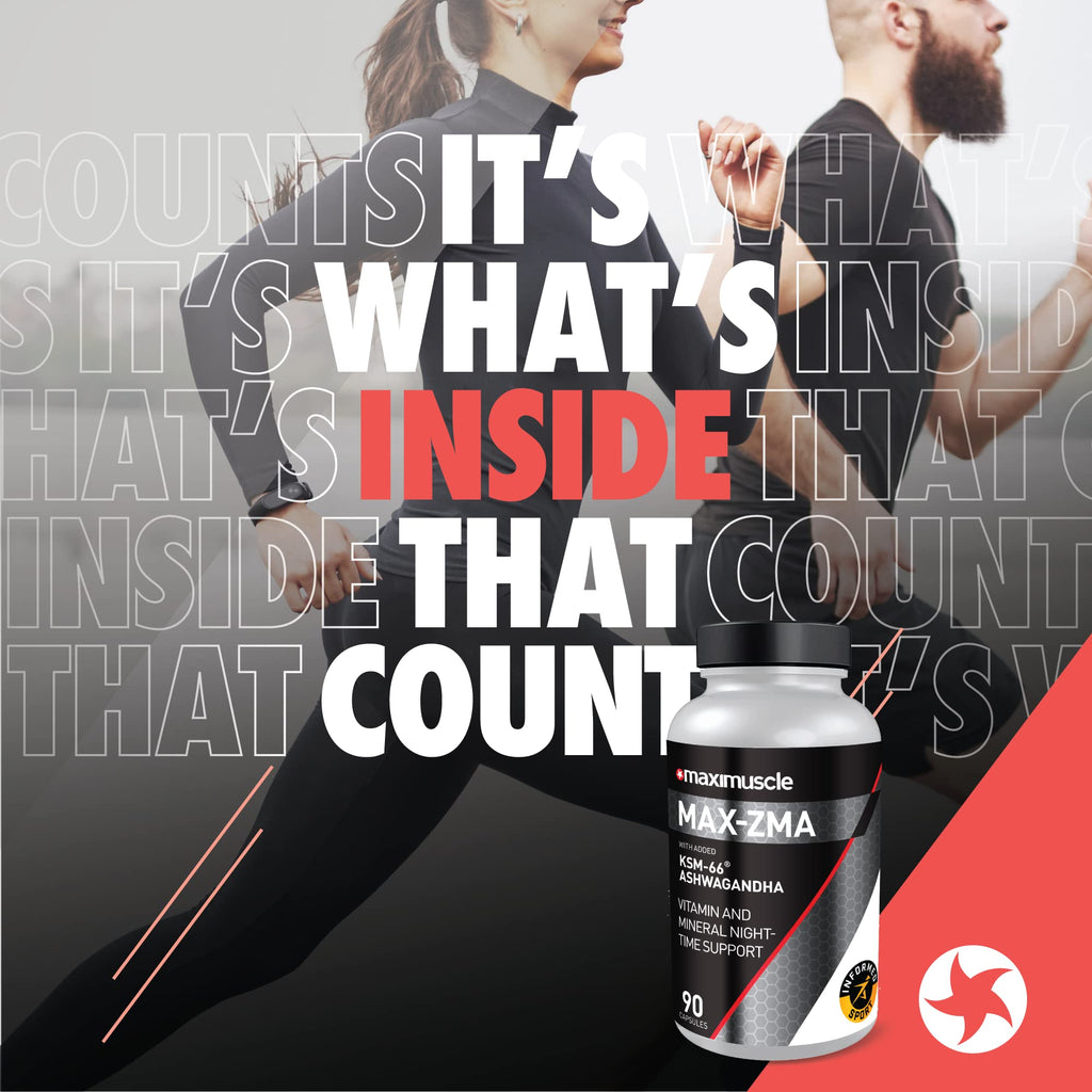 MaxiNutrition MAX-ZMA - 90 Caps - ZMA Capsules