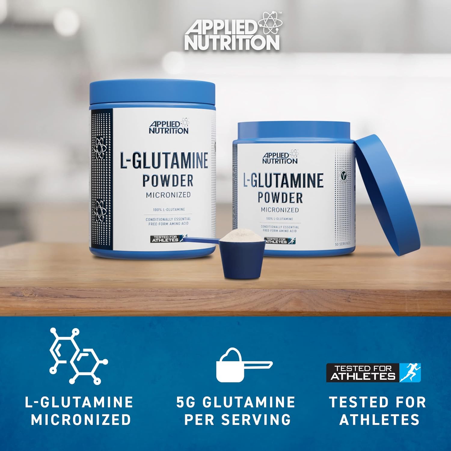 Applied Nutrition L-Glutamine - Glutamine Powder