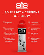 SIS (Science In Sport) GO Energy + Caffeine Gel 30 x 60ml