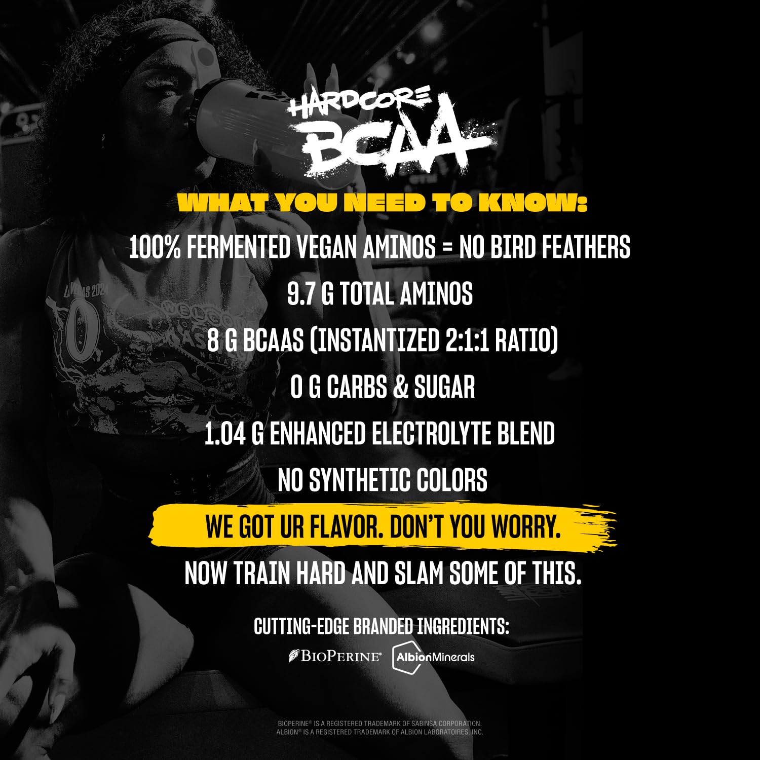 Mutant Hardcore BCAA 390g Mango