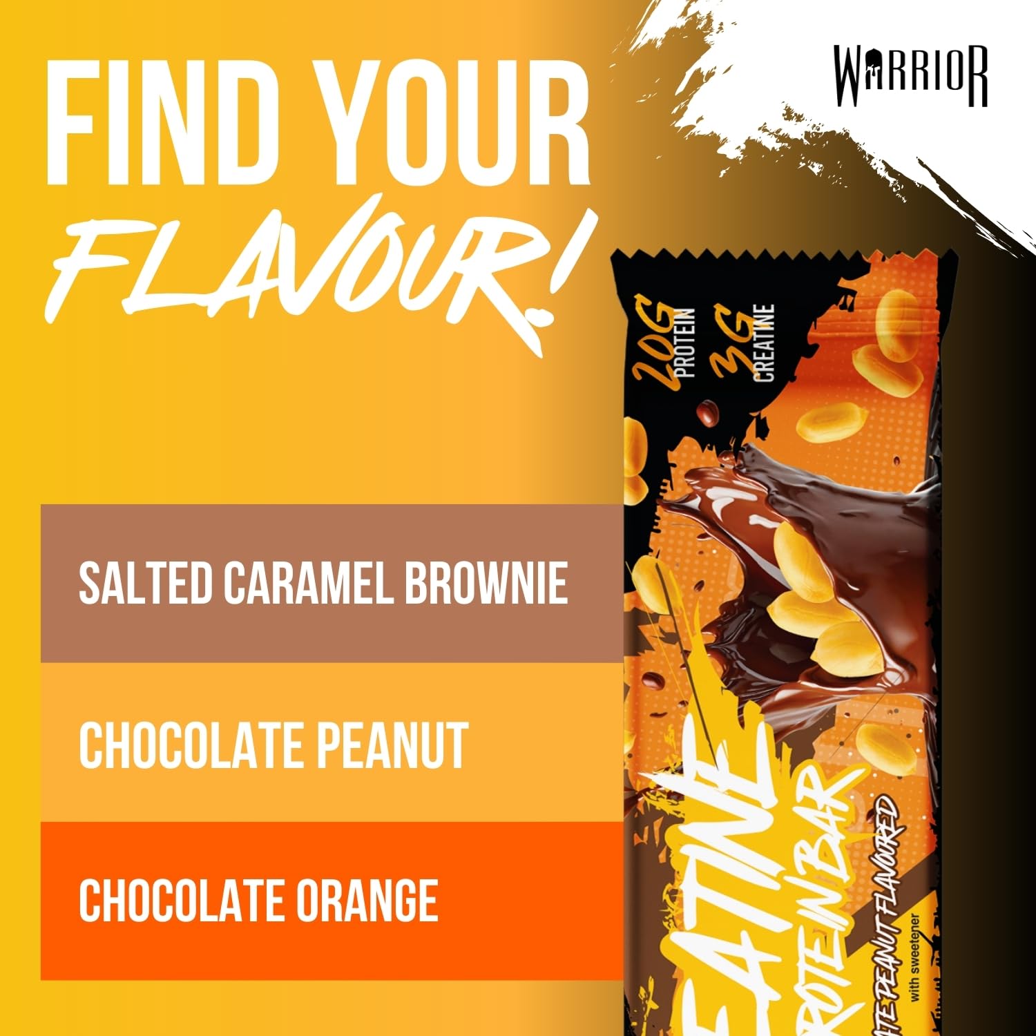 Warrior Creatine Bars - Protein Bars