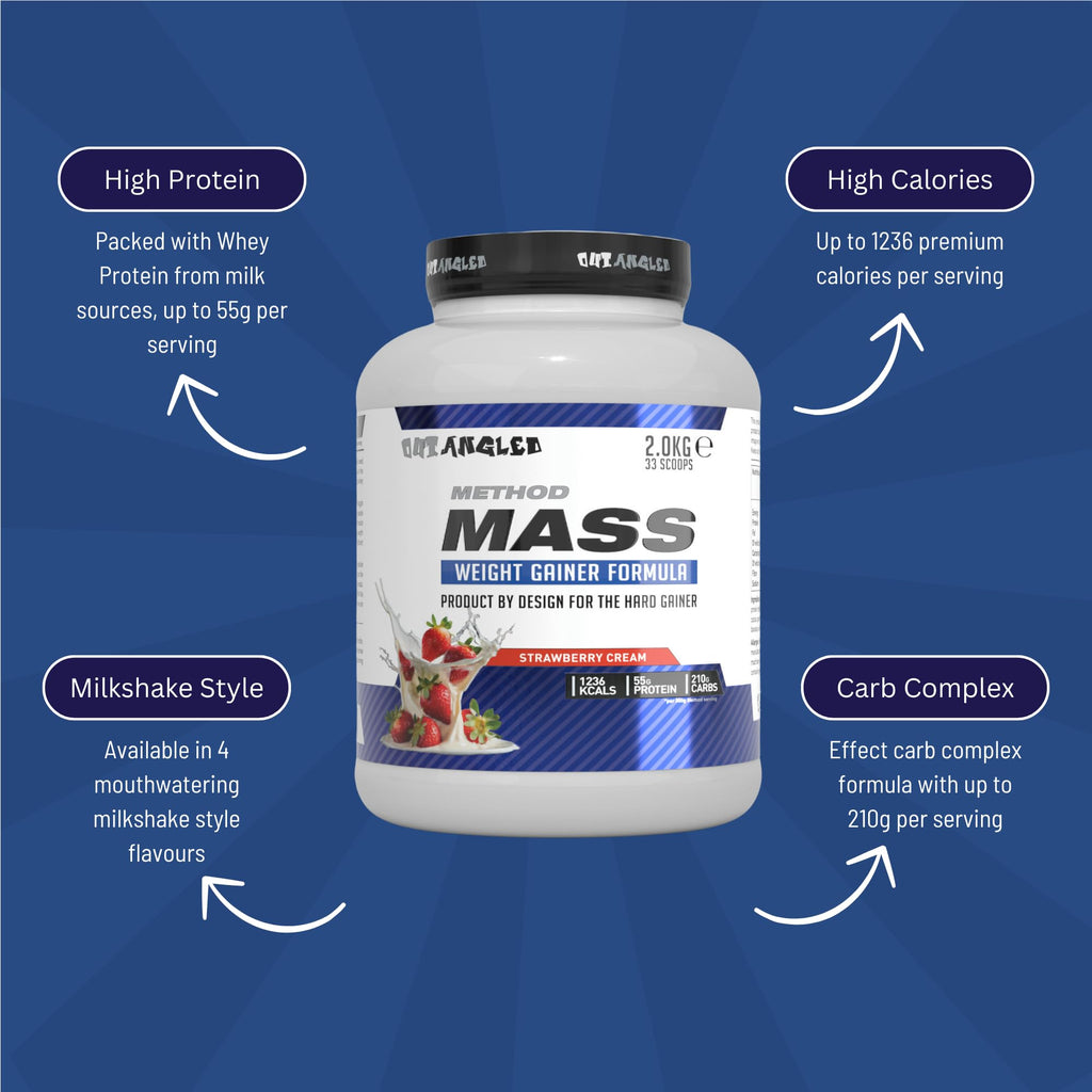 Outangled Method Mass - Weight Gainer Powder