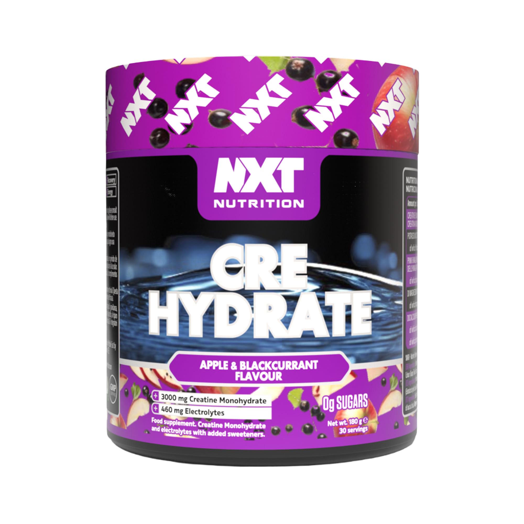 NXT Nutrition CRE Hydrate 180g