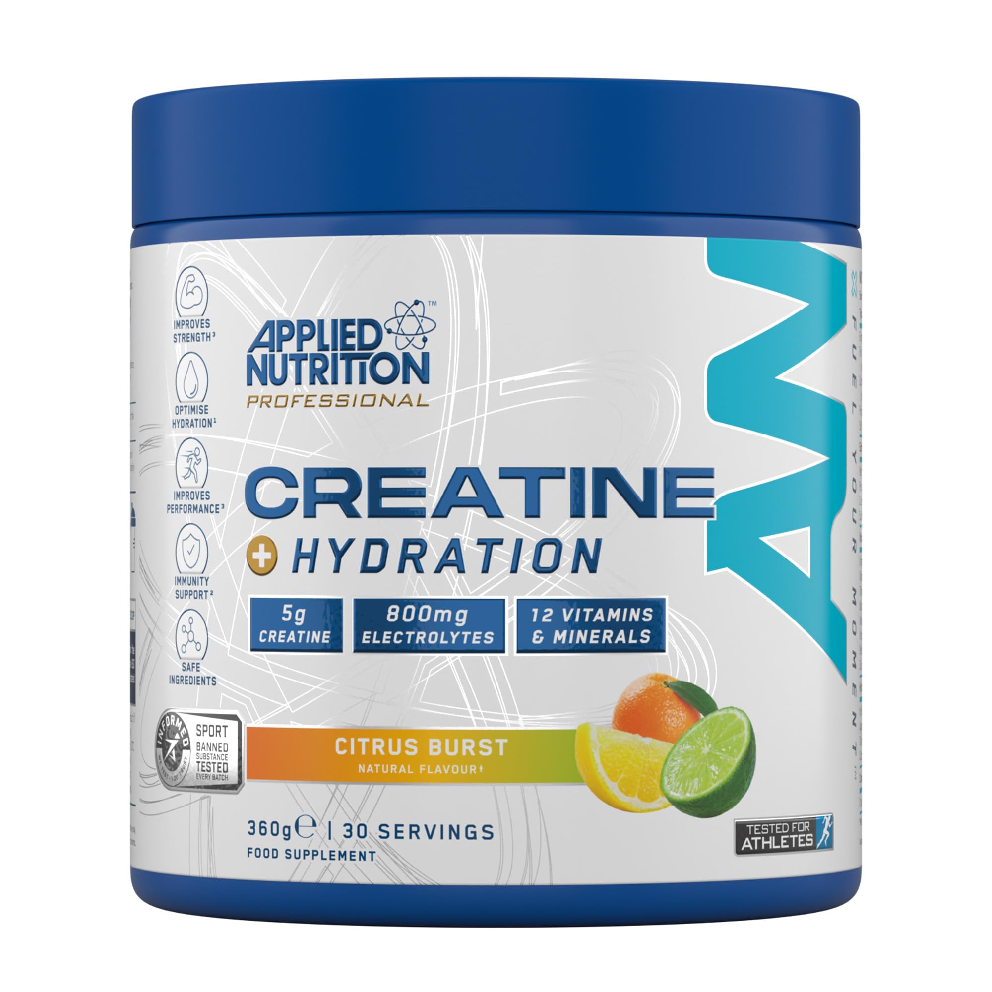 Applied Nutrition Creatine + Hydration - 360g / Citrus Burst - Recovery REC001