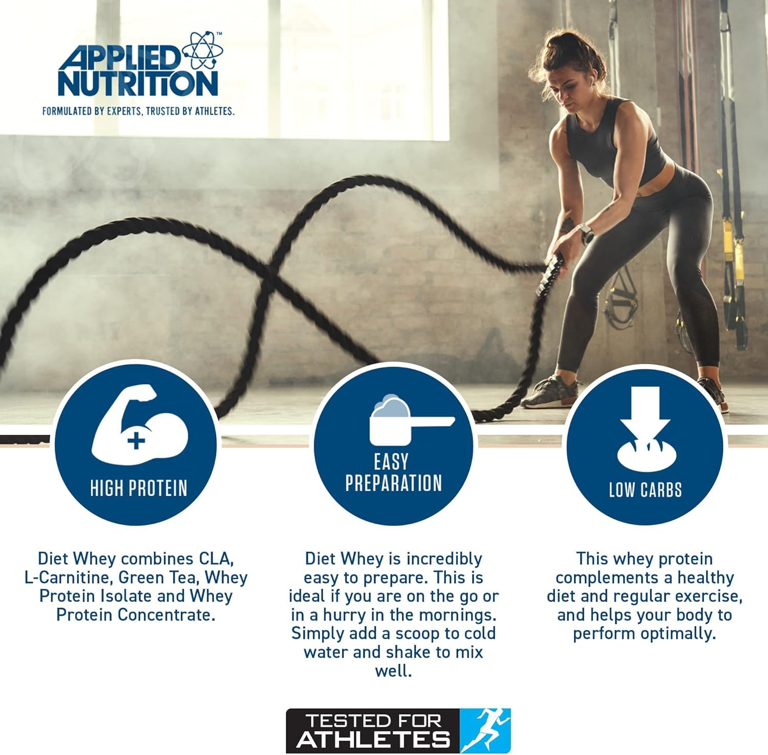 Applied Nutrition Diet Whey - Diet Whey Protein Powder