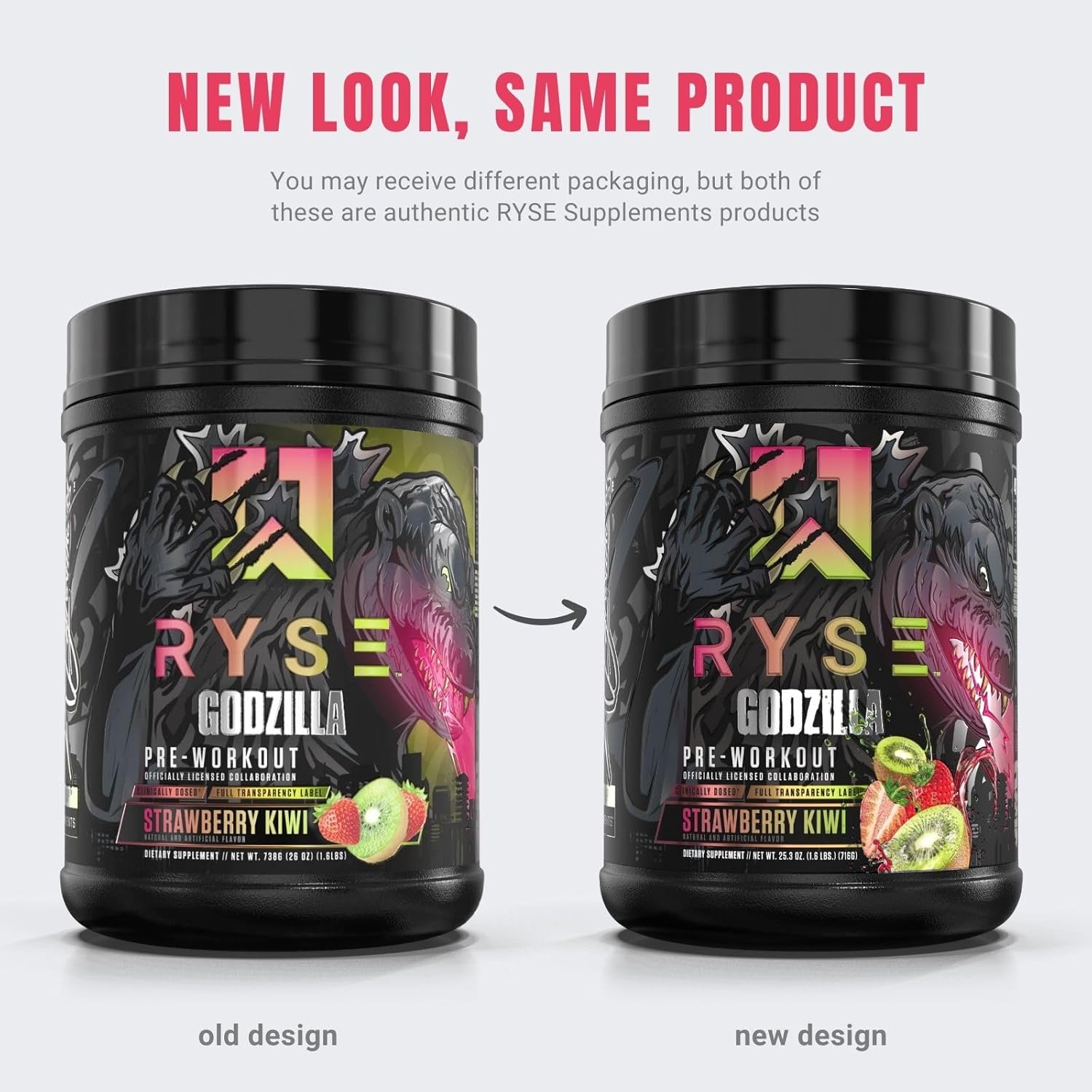 RYSE Godzilla Pre-Workout - Pre-Workout Powder