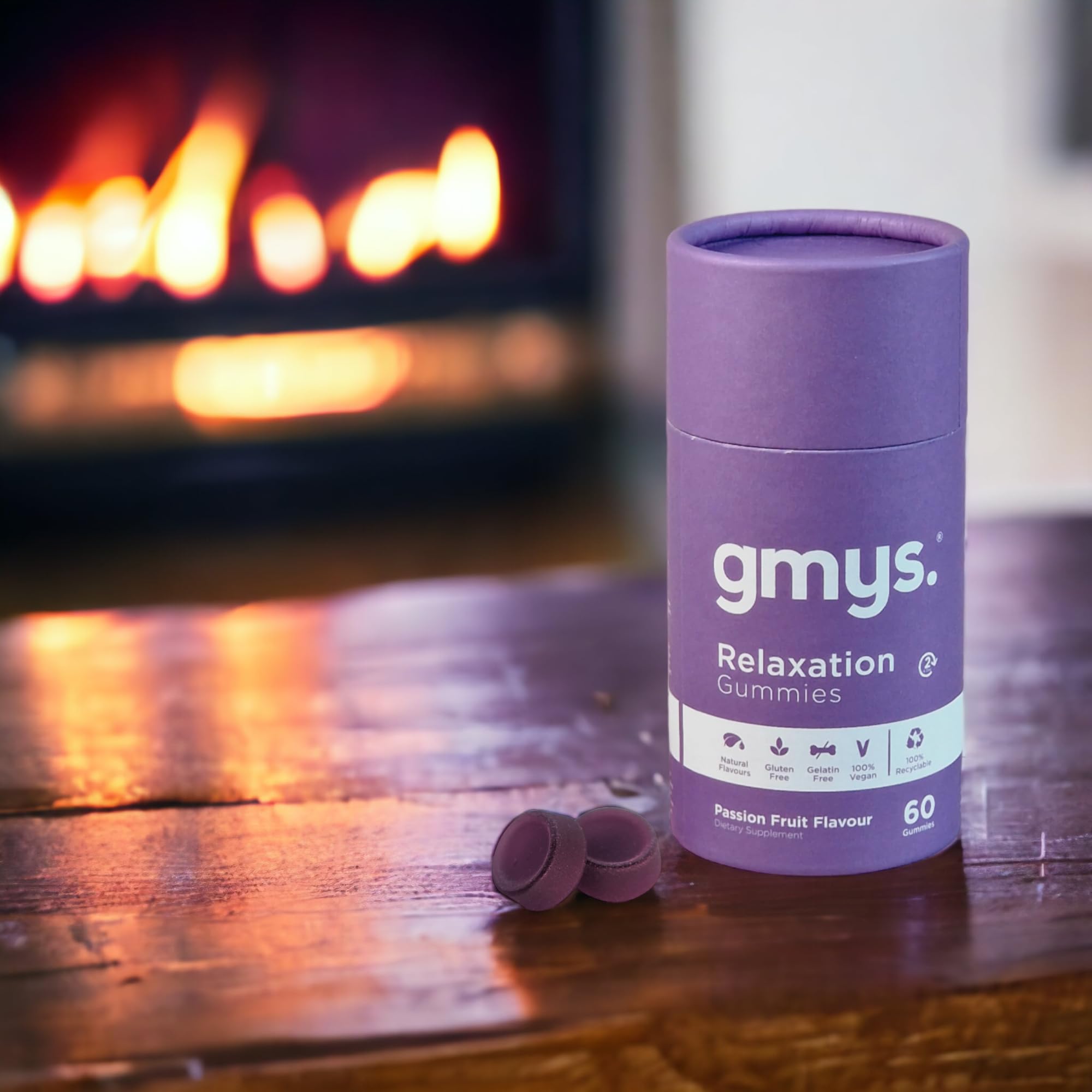 gmys Gut Health - 60 Gummies / Berry - Stress & Anxiety Relief