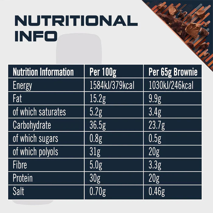 Sci-MX Brownie - 12x65g / Chocolate Chip - Protein Brownies