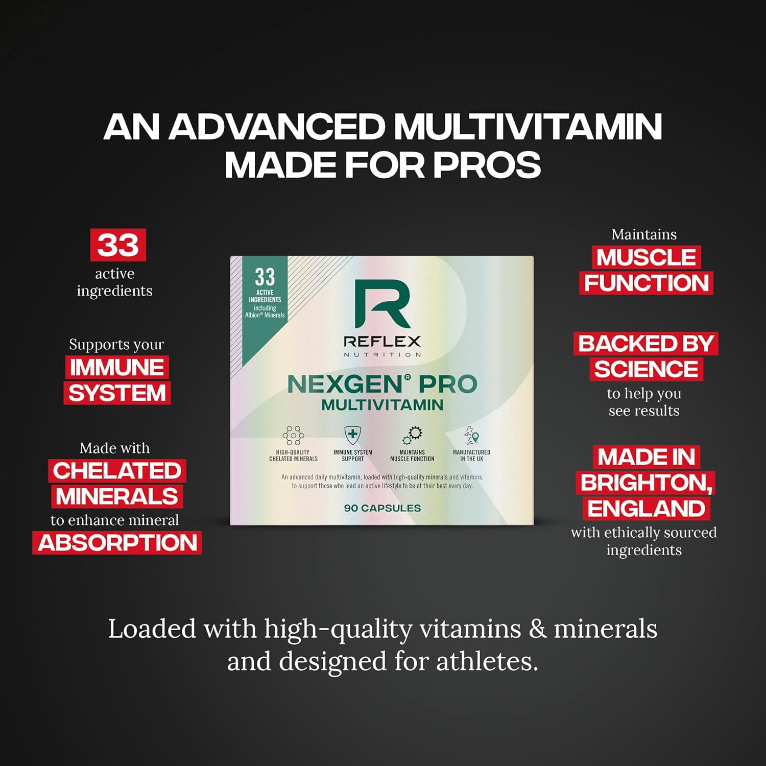 Reflex Nutrition Nexgen Pro - 90 Caps - Lactobacillus