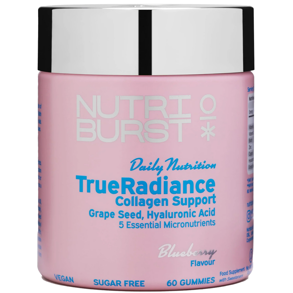 Nutriburst True Radiance - 60 Gummies / Blueberry - Vegan Collagen Gummies