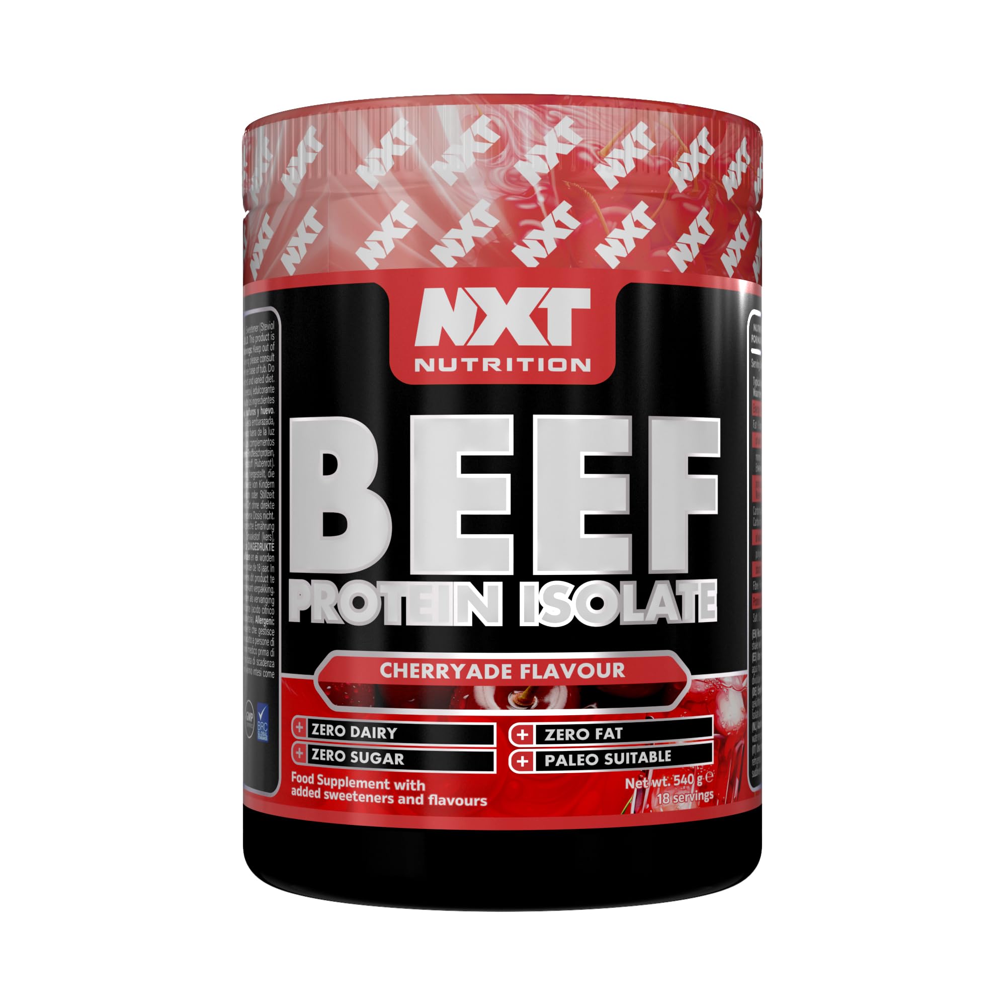NXT Nutrition Beef Protein Isolate 540g