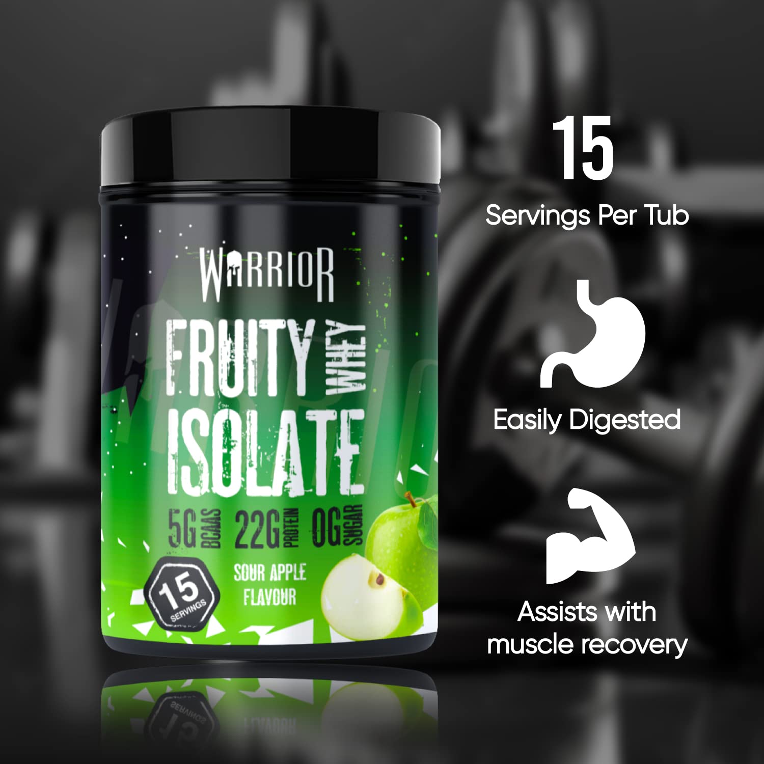 Warrior Fruity Whey Isolate - Whey Proteins
