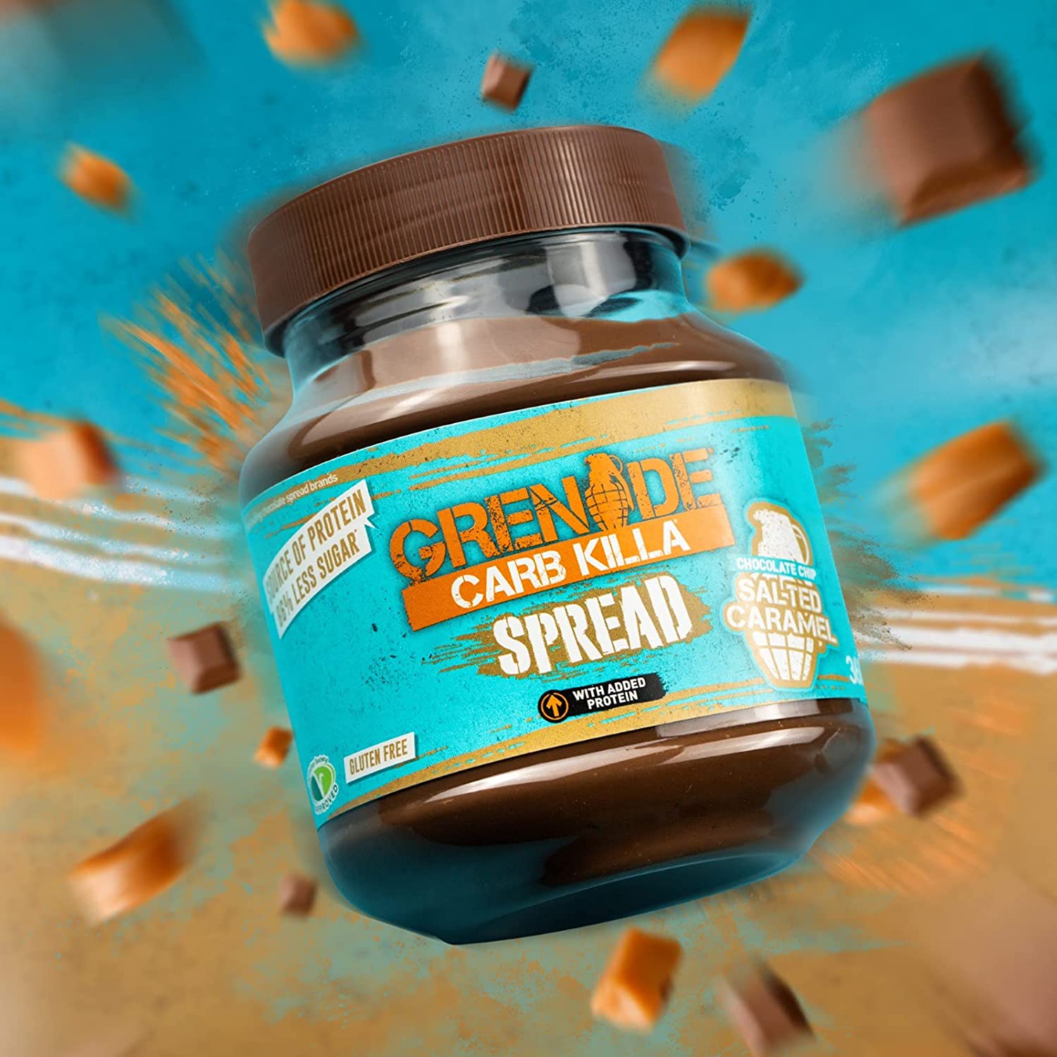 Grenade Protein Spread - 360g / Salted Caramel - Chocolate Spreads