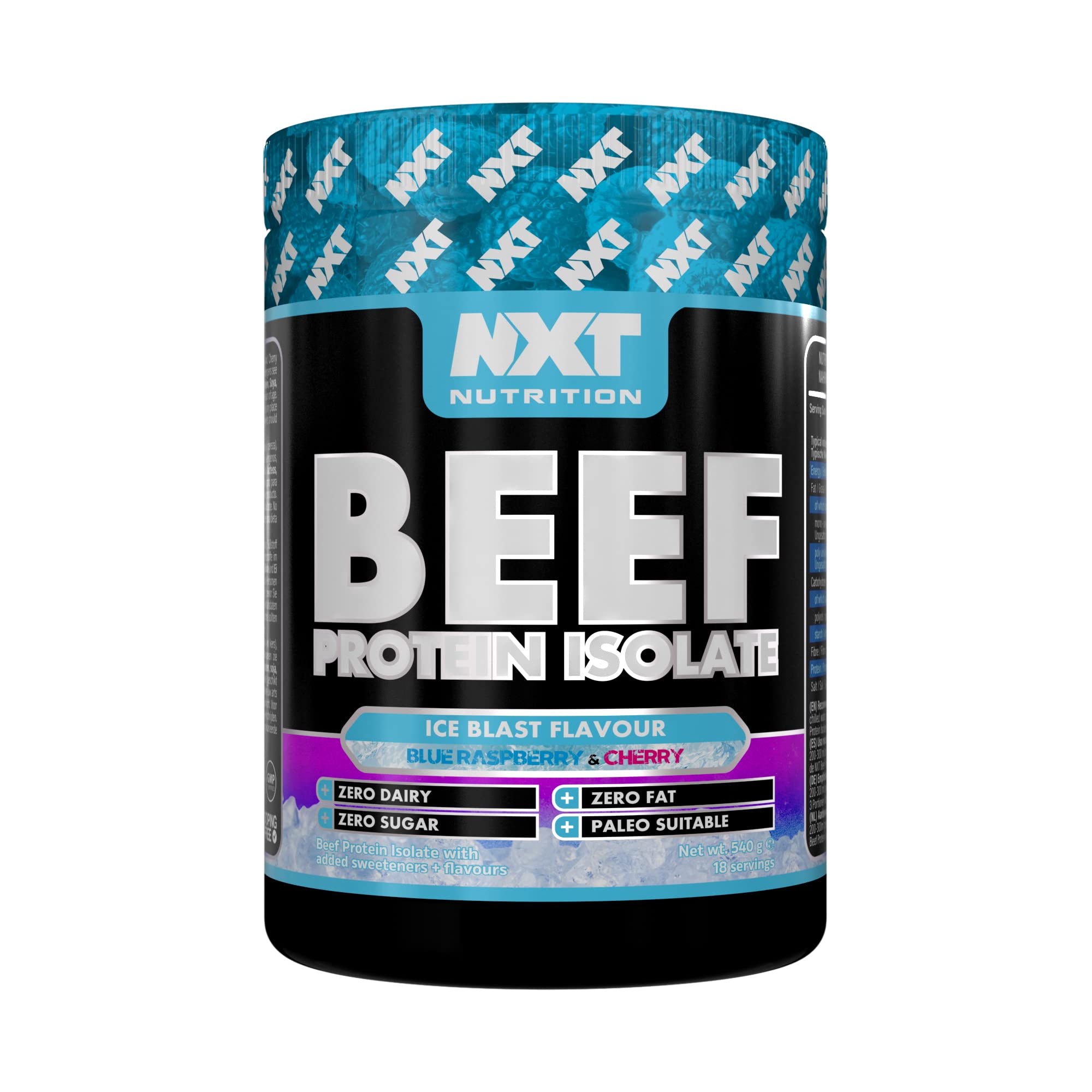 NXT Nutrition Beef Protein Isolate 540g