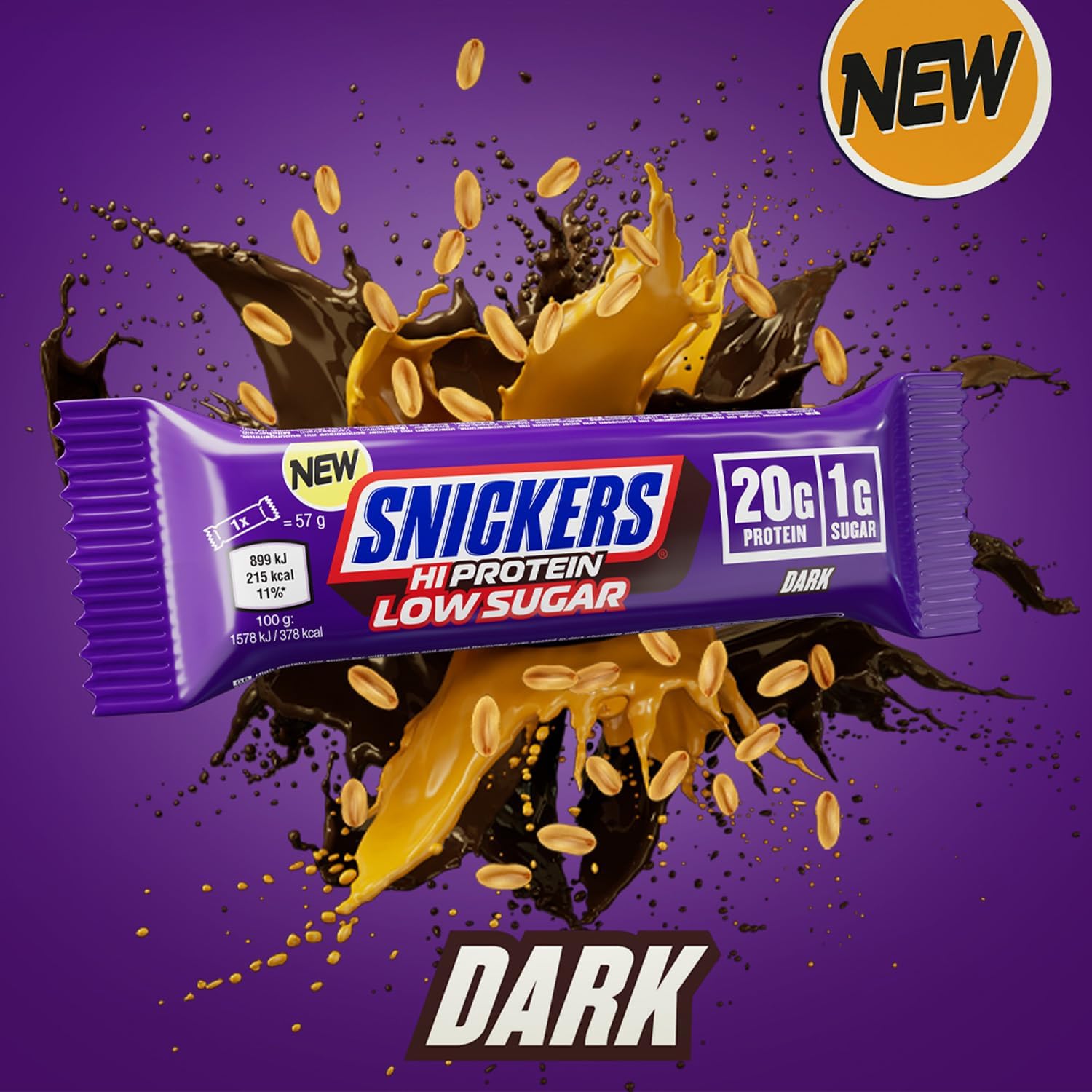 Snickers Low Sugar Protein Bar - Protein Bars