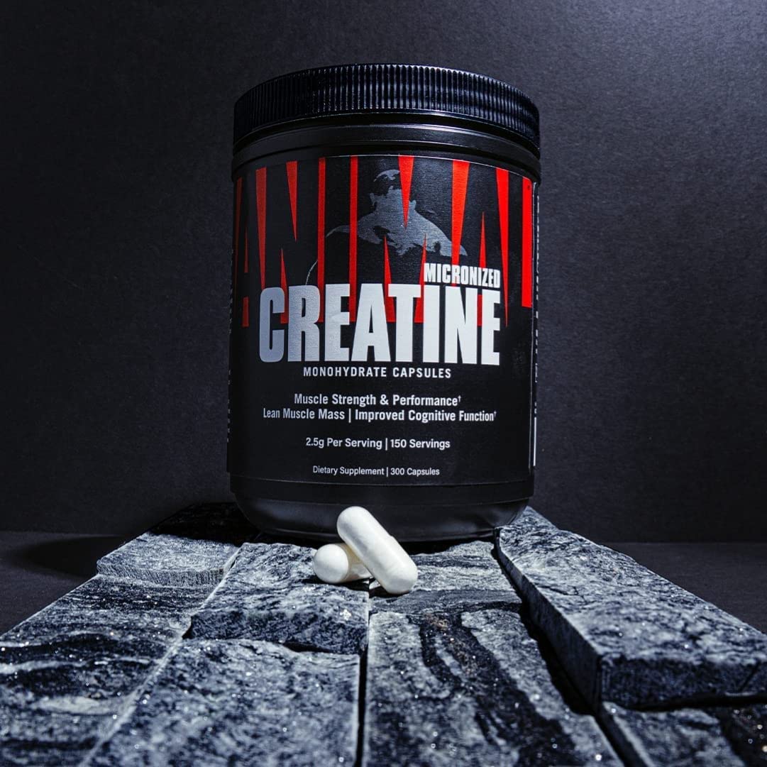 Animal Creatine Caps - 300 Caps - Creatine Capsules