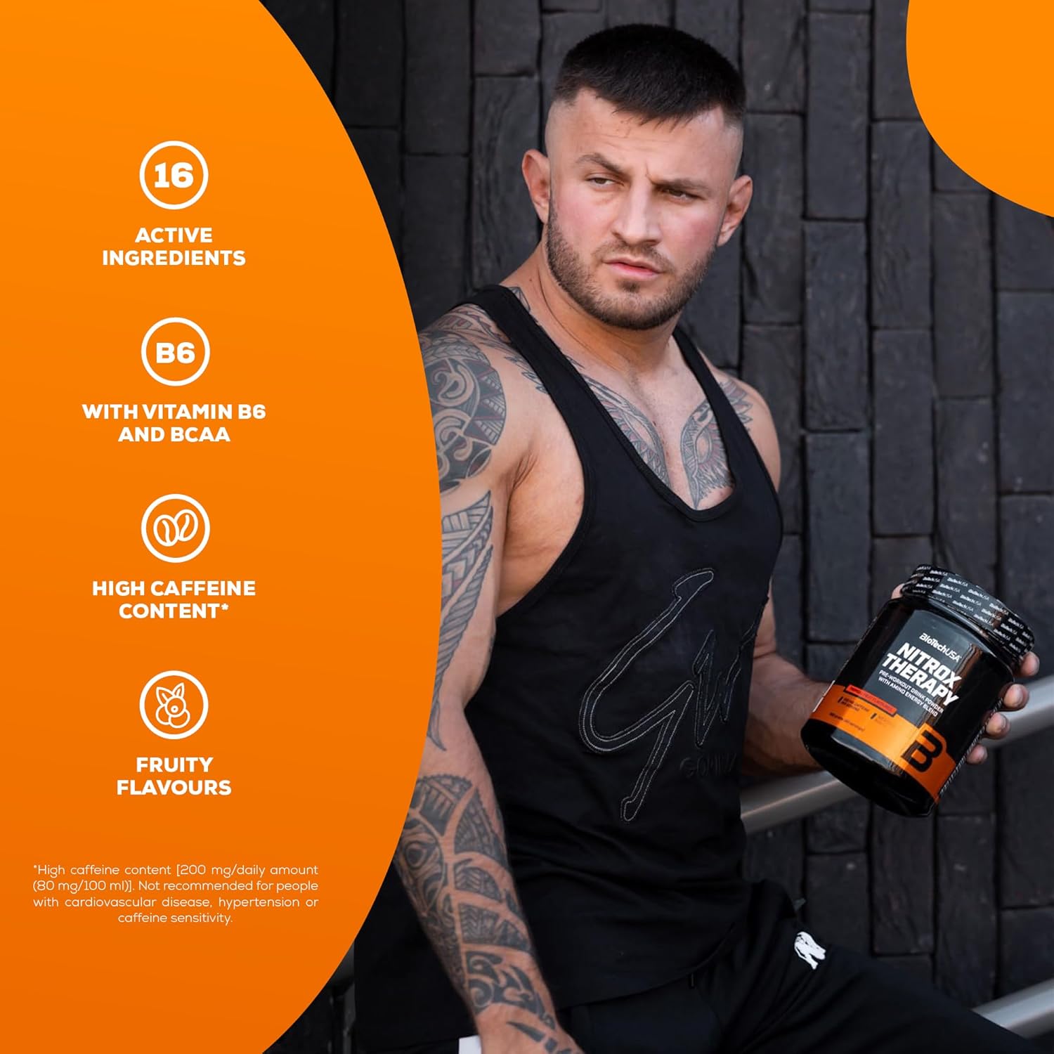 BioTech USA Nitrox Therapy - Pre-Workout Powder