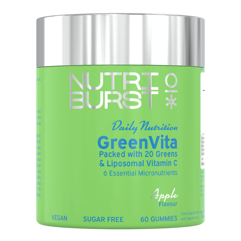 Nutriburst Greenvita - 60 Gummies / Apple - Greens Gummies