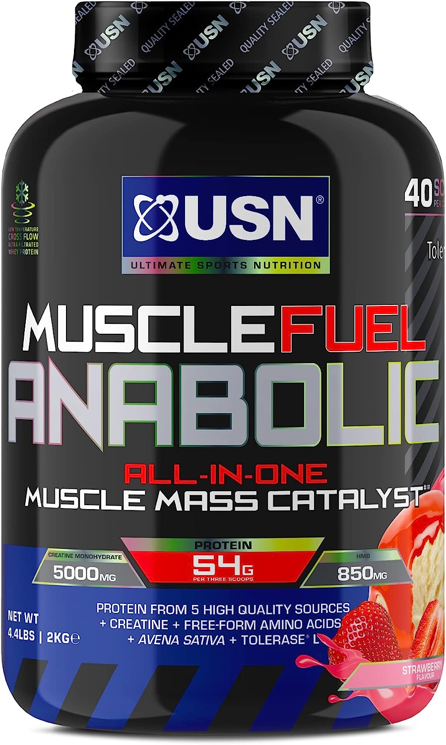 USN Muscle Fuel Anabolic - All-In-One Gainer Powder