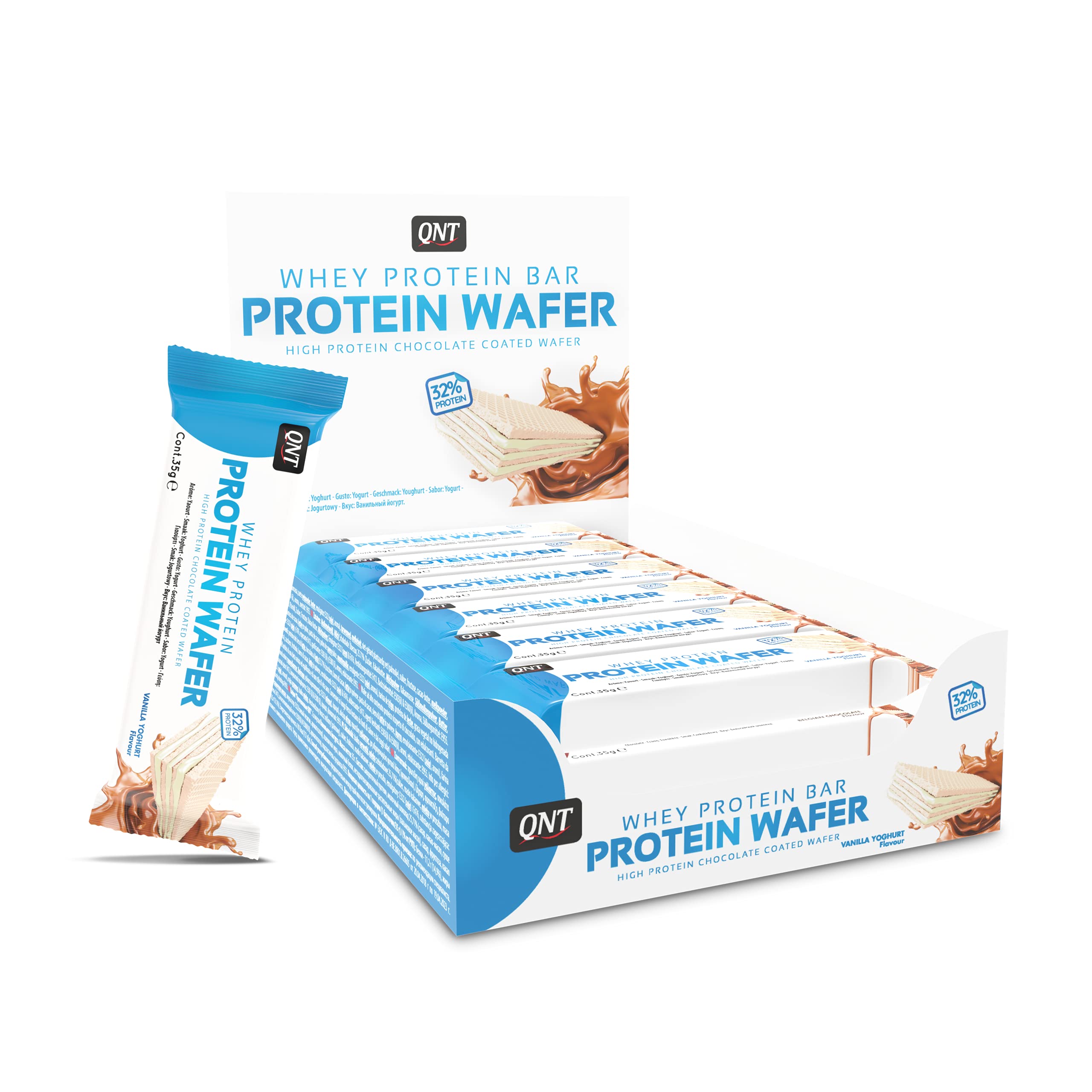 QNT Protein Wafer Bar 32% - Protein Wafers
