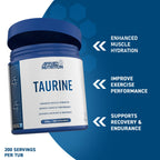Applied Nutrition Taurine - 200g / Unflavoured - Taurine Powder