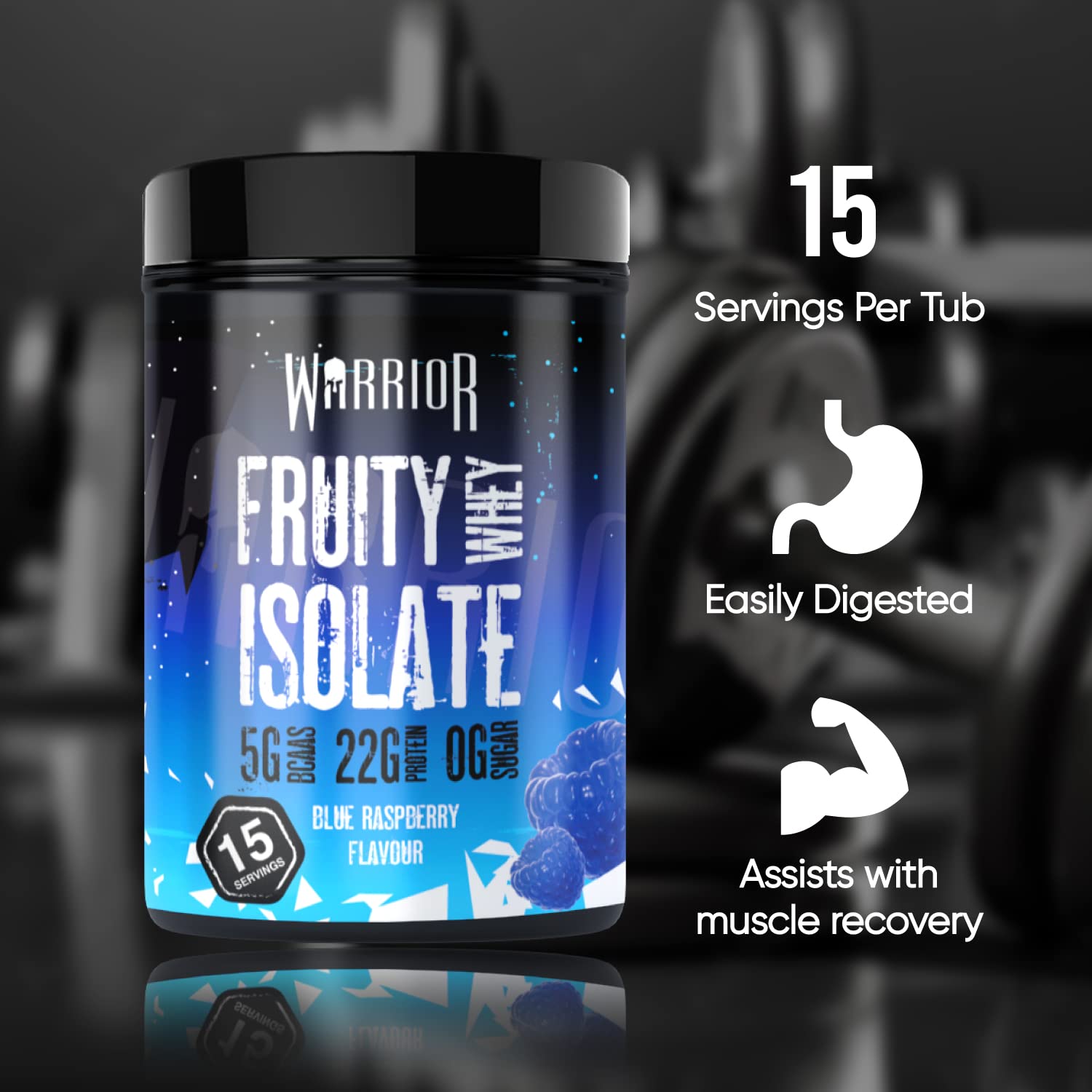 Warrior Fruity Whey Isolate - Whey Proteins