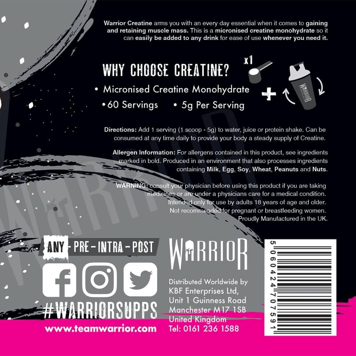 Warrior Essentials Creatine - Creatine Chews