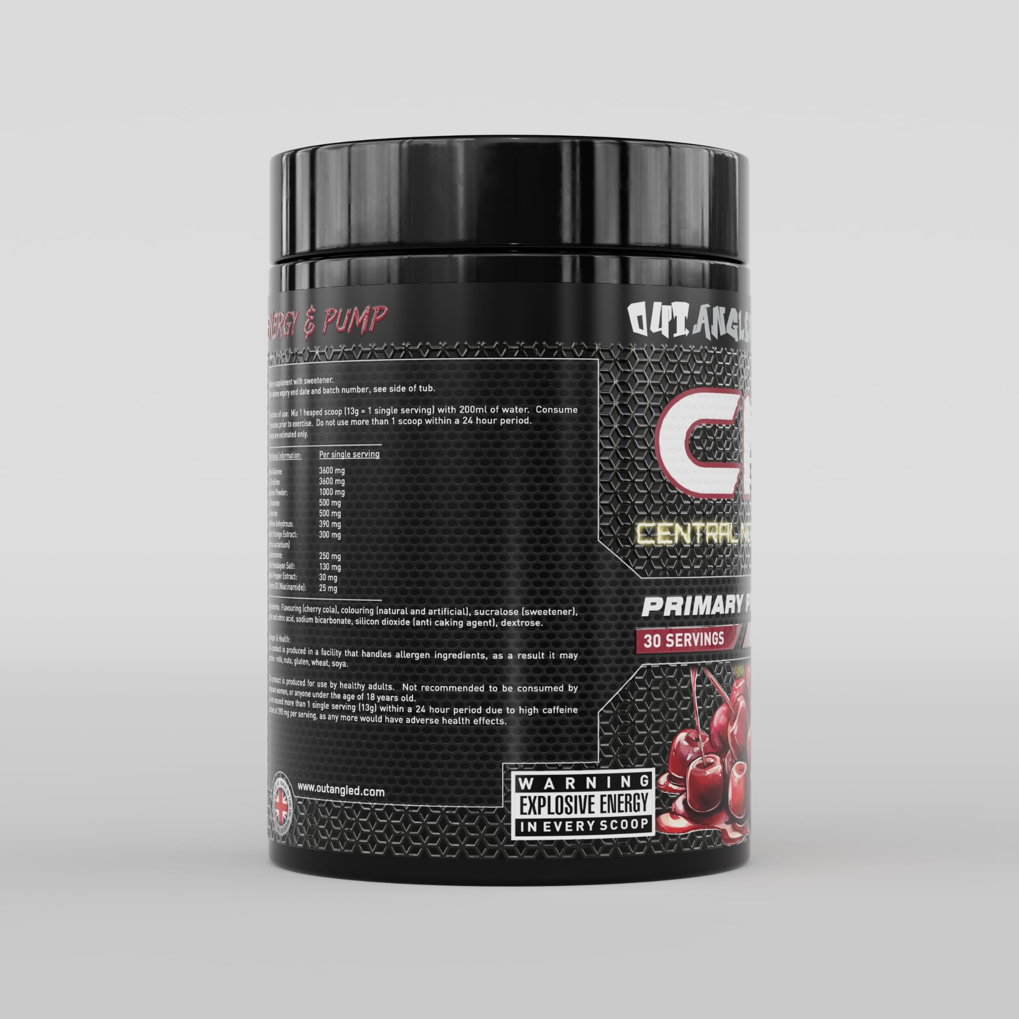 Outangled CNS - Pre-Workout Powder