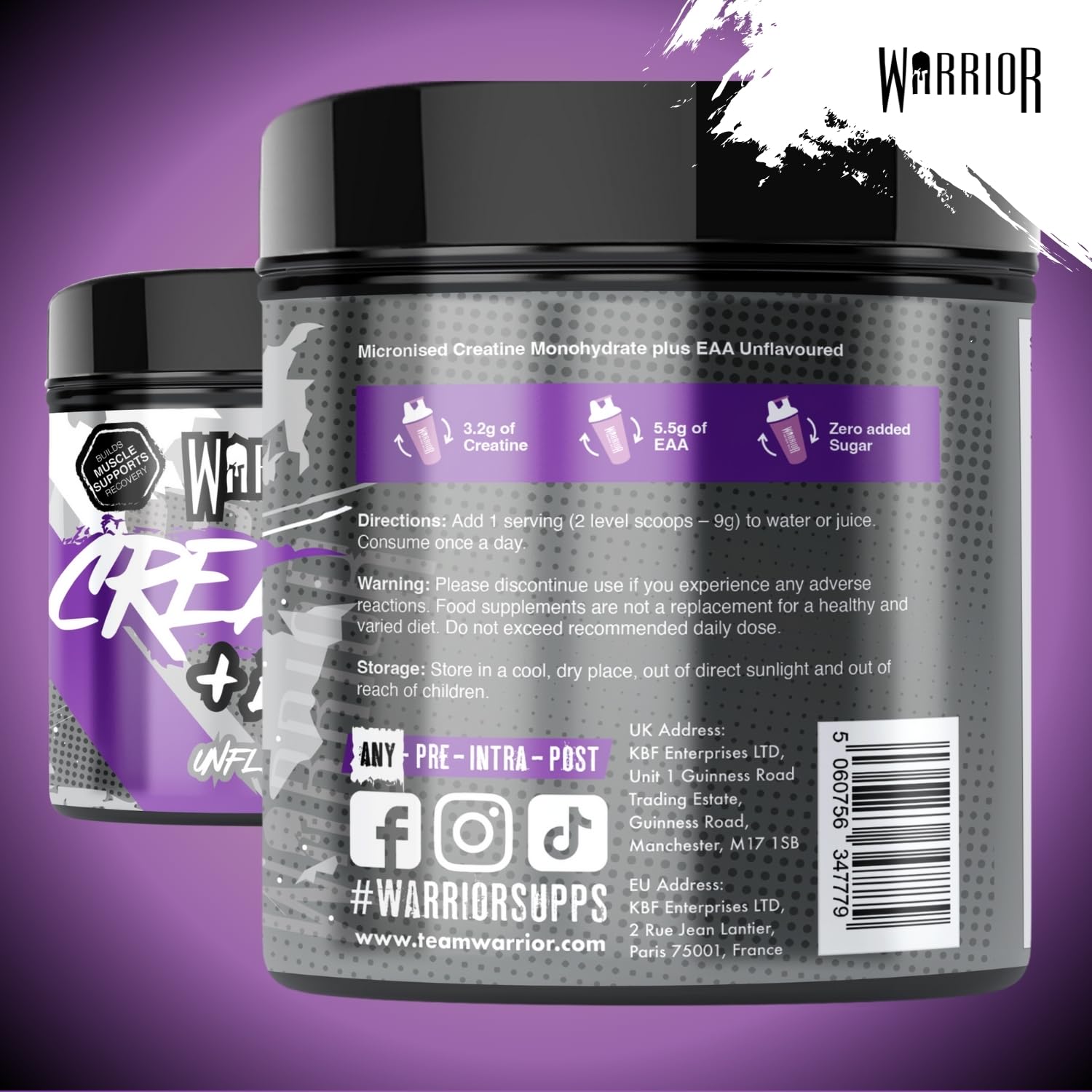 Warrior Creatine Plus EAA - Creatine Powder