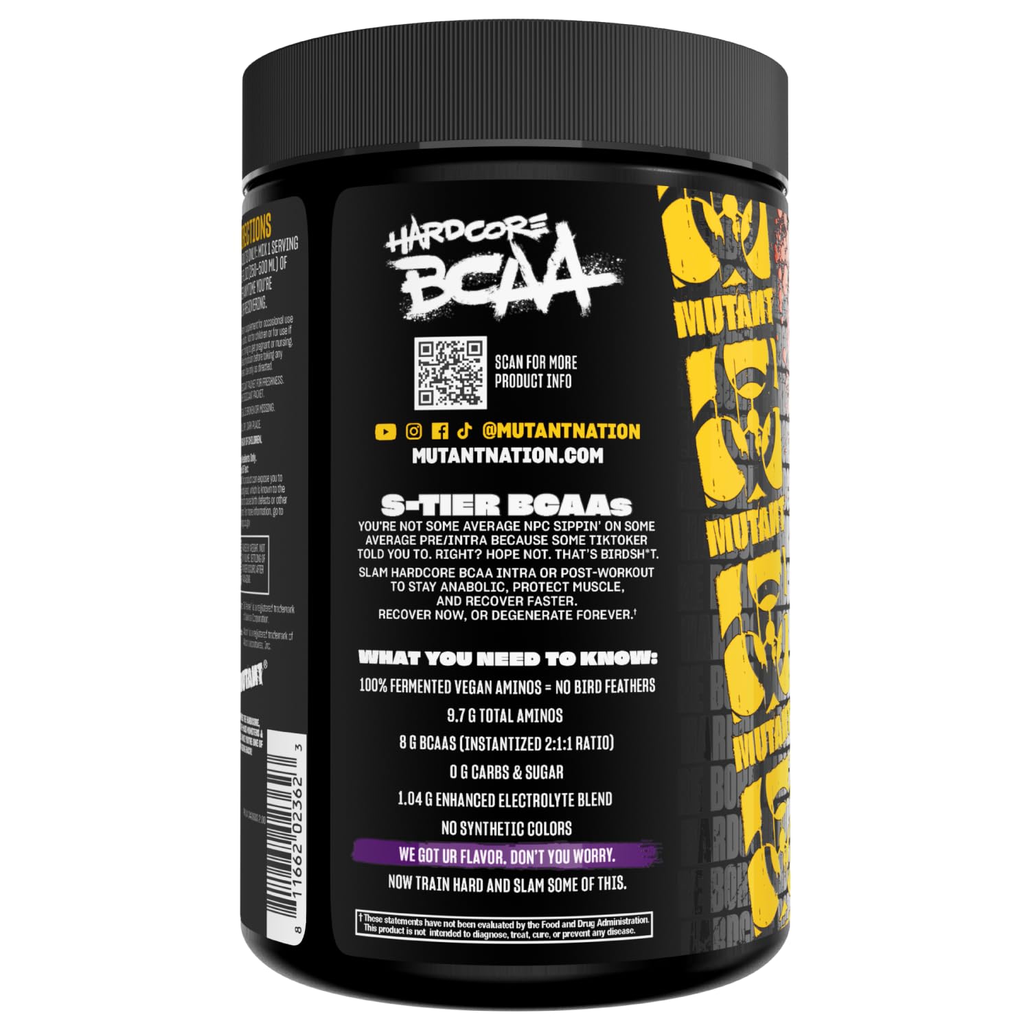 Mutant Hardcore BCAA 390g Watermelon