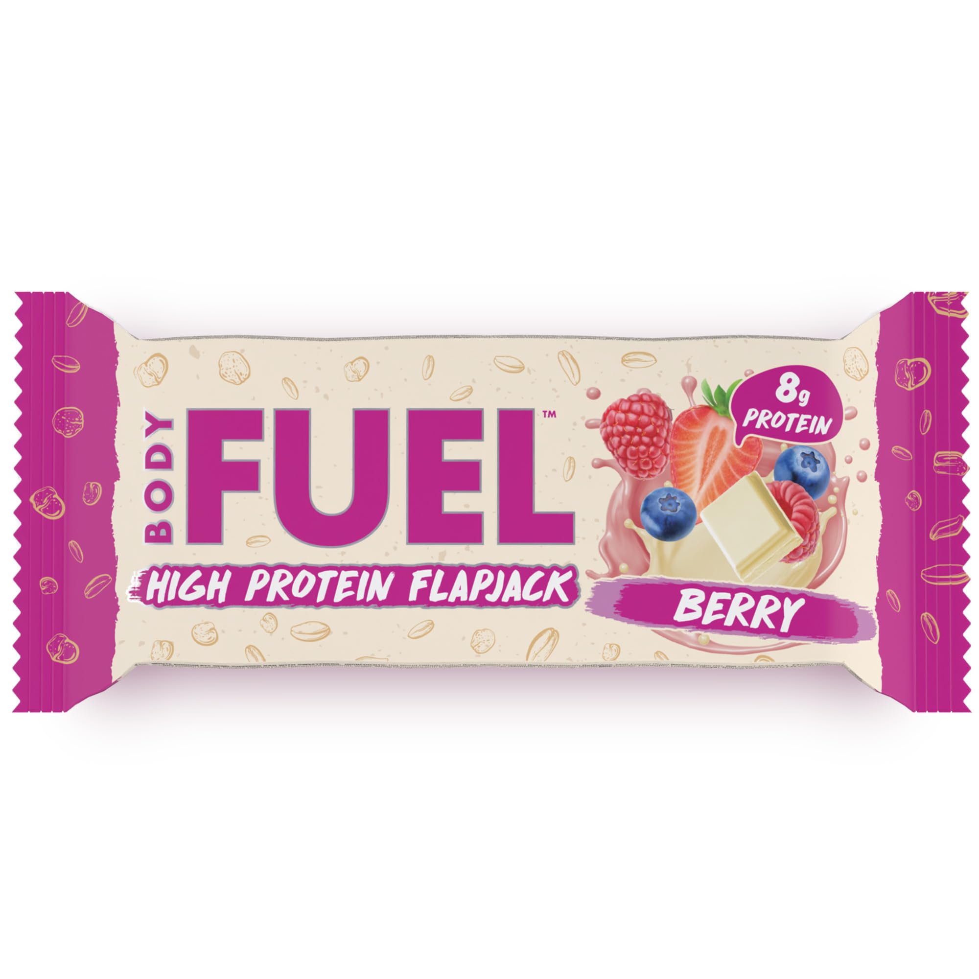 Applied Nutrition Body Fuel High Protein Flapjacks - British Brands