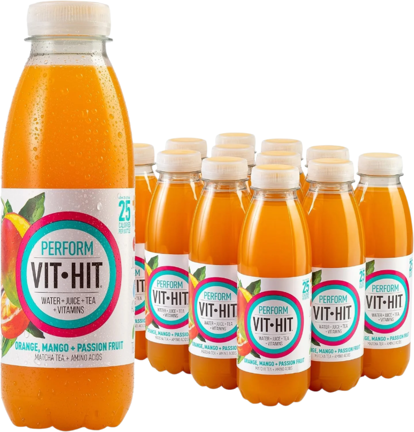 VITHIT Perform - 12x500ml / Mango & Passionfruit - Vitamin Water Ready-to-Drinks