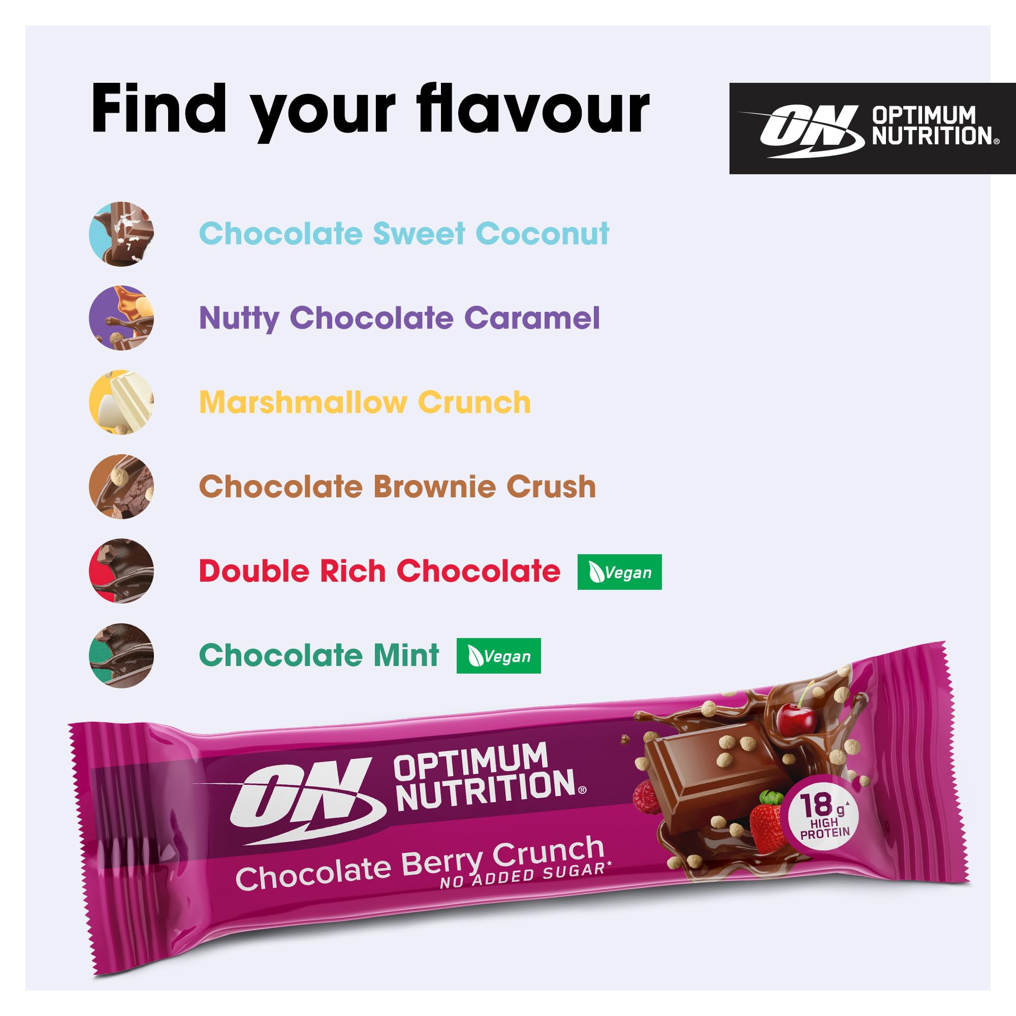Optimum Nutrition Crunch Bar - Protein Bars