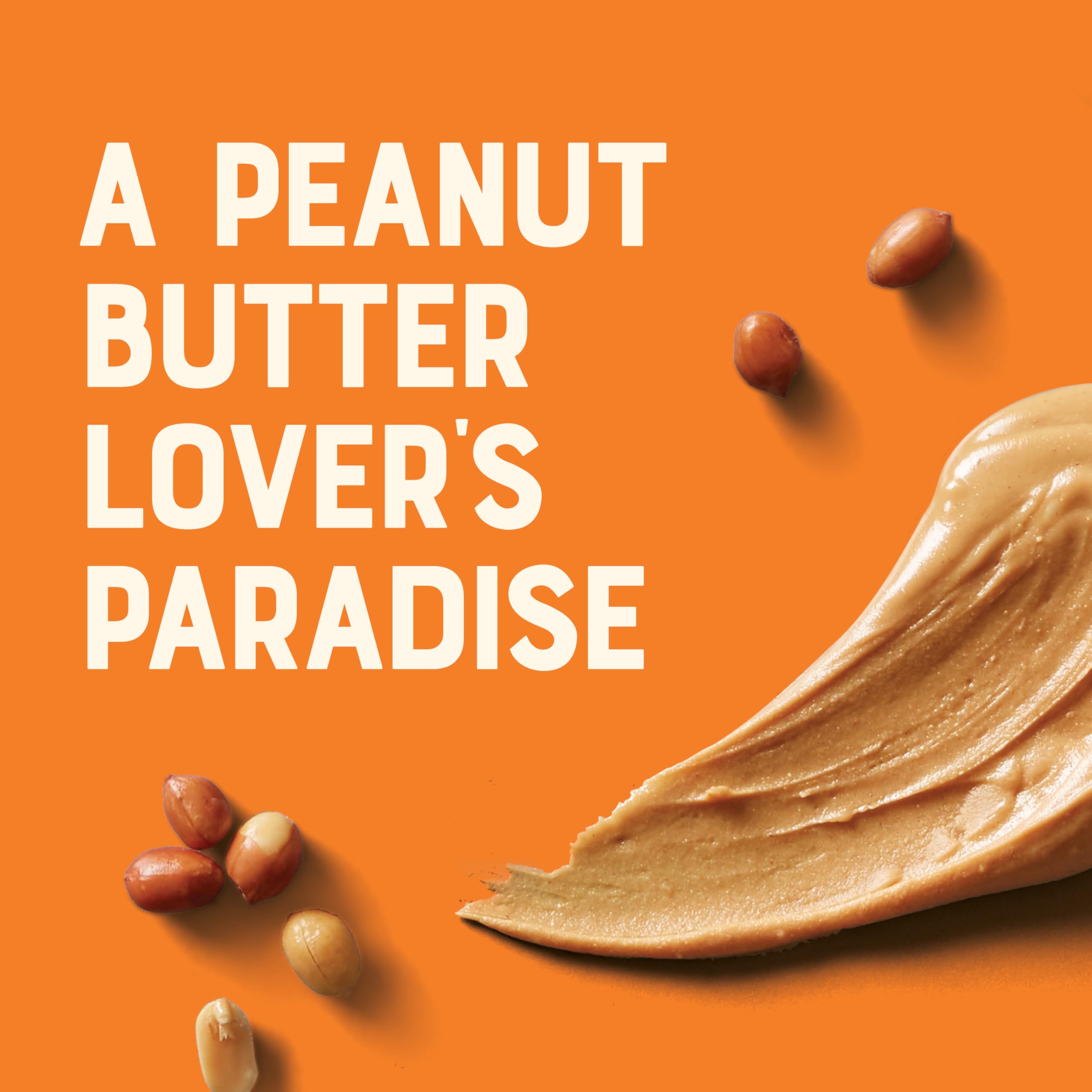 Creamy Clif Nut Butter with whole and shelled peanuts for nut butter filled energy