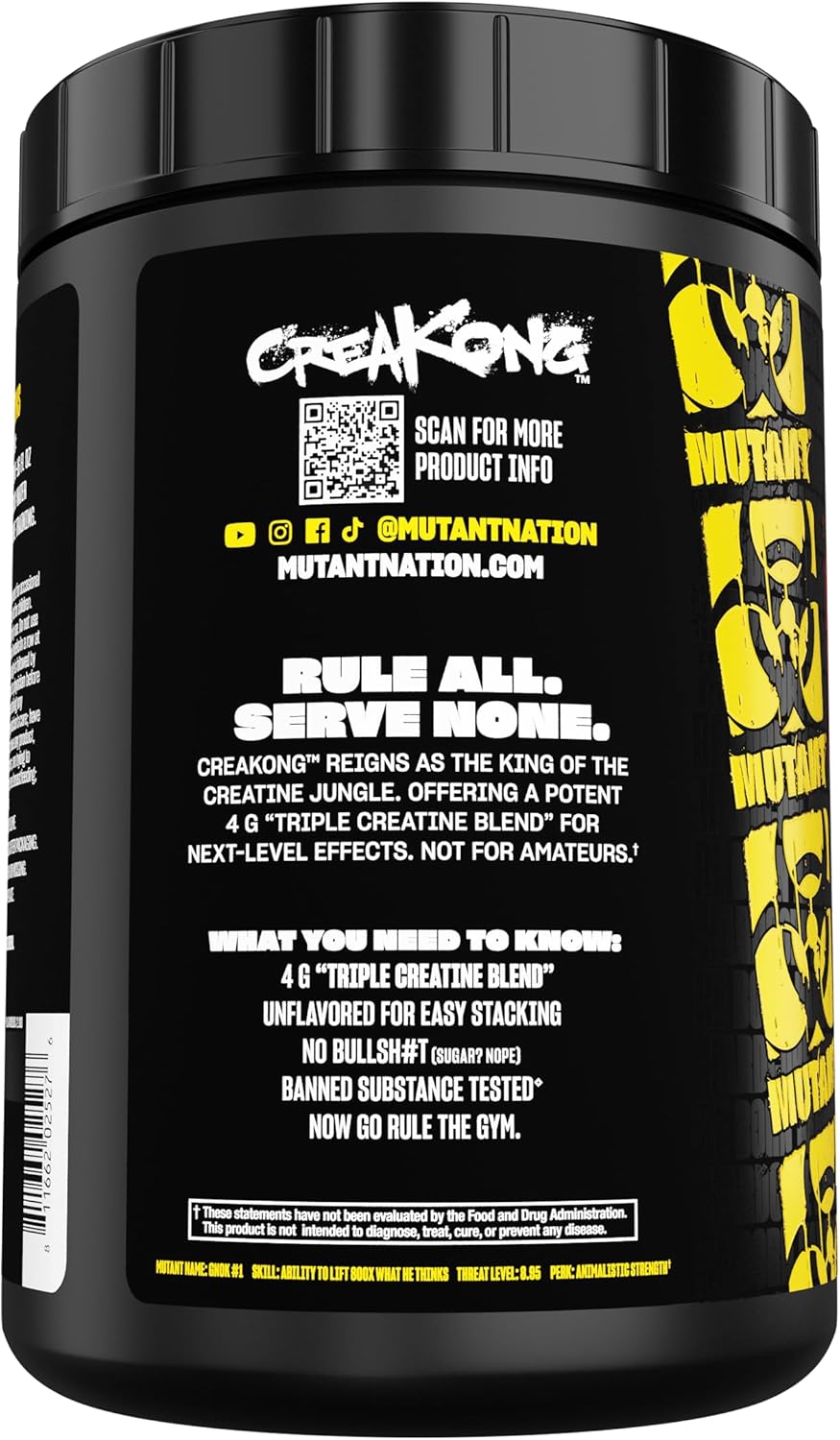 Mutant Creakong - 300g - Creatine Powder