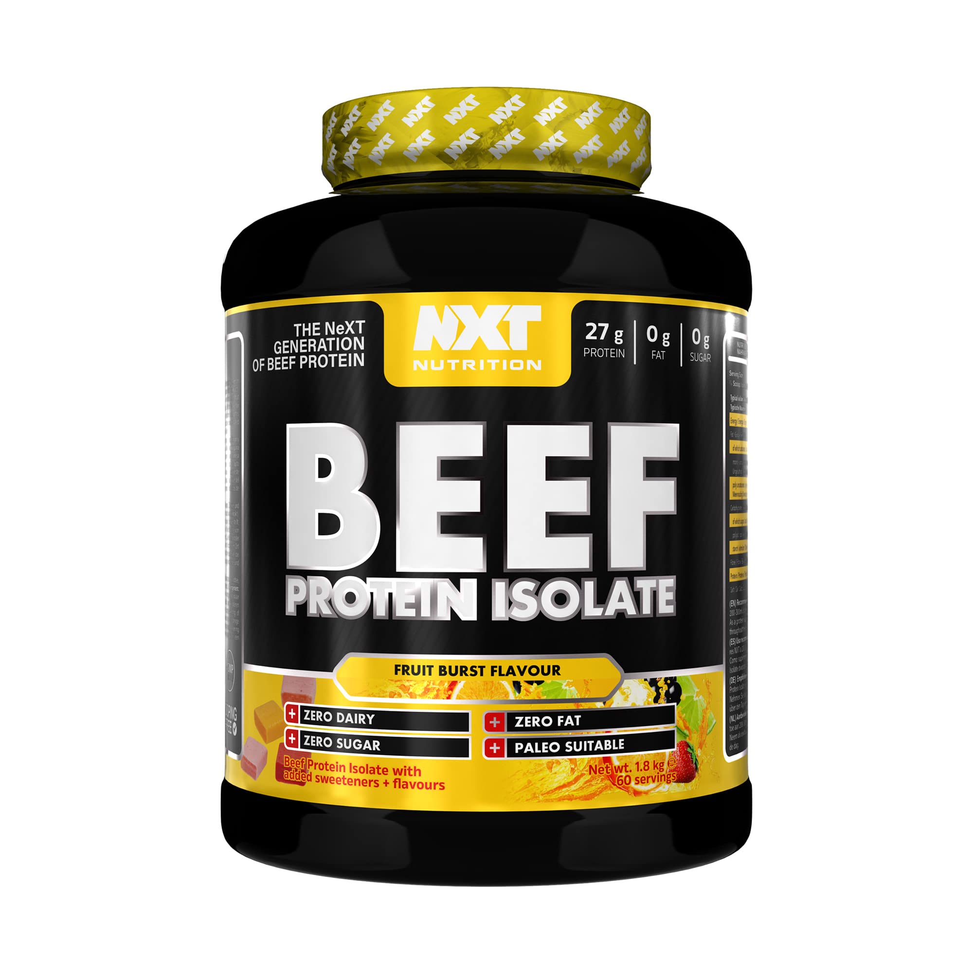 NXT Nutrition Beef Protein Isolate 1.8kg