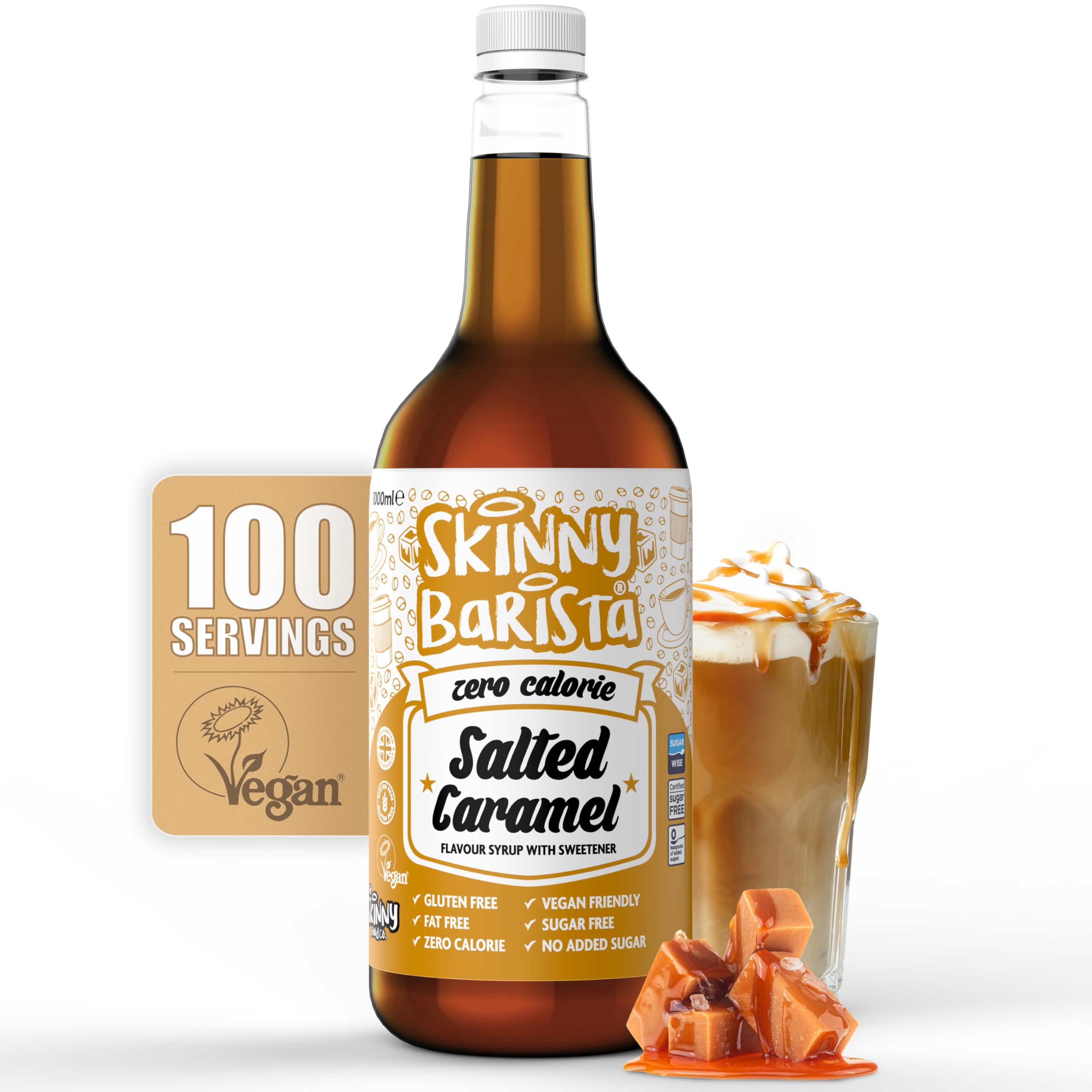 The Skinny Food Co Skinny Barista Zero Calorie Coffee Syrup - Zero VAT ZER001
