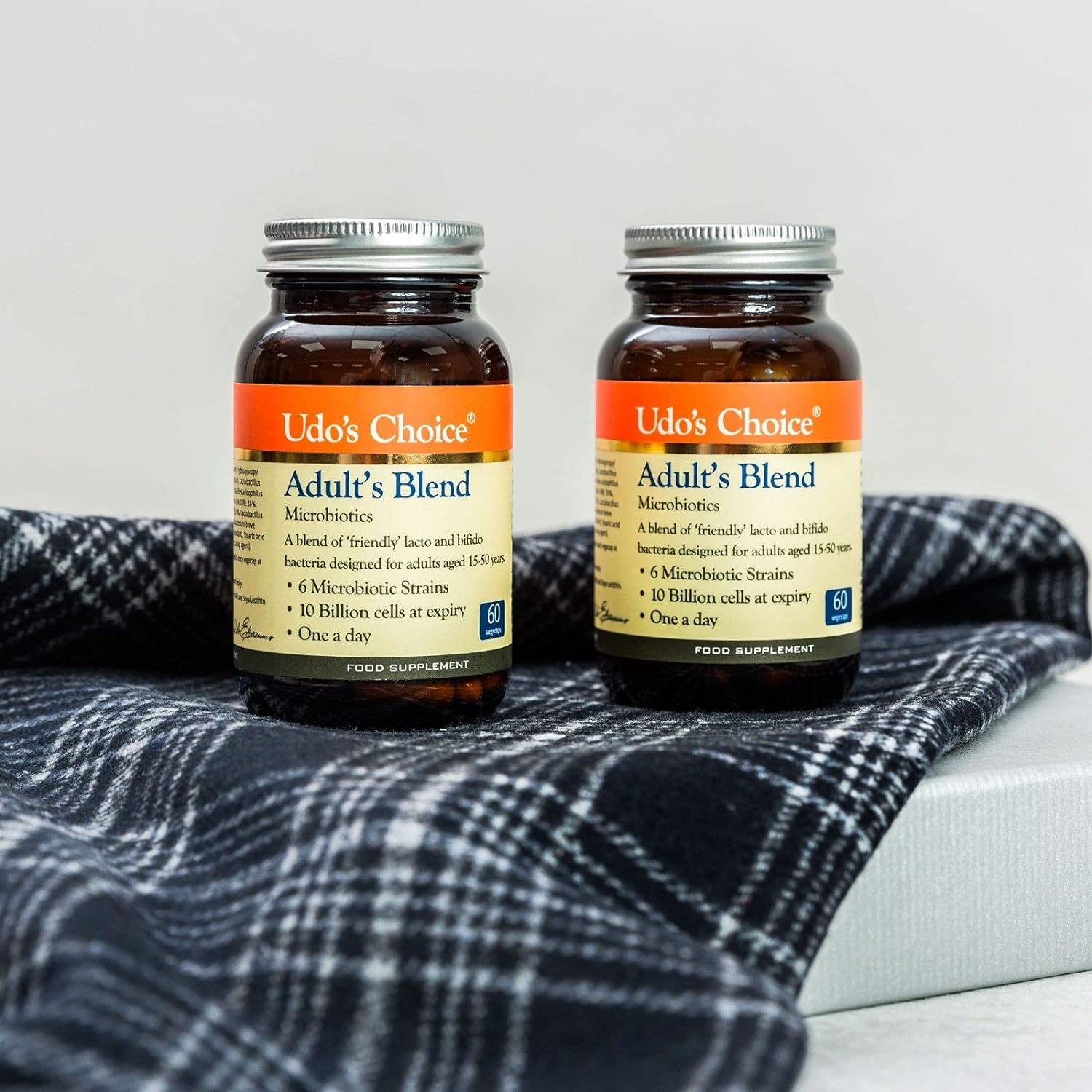 Udo’s Choice Adult’s Blend Microbiotics - 60 Caps - Digestion Support Capsules