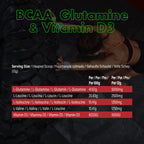 NXT Nutrition BCAA, Glutamine & VIt D 360g