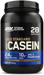 Optimum Nutrition Gold Standard 100% Casein 924g Supreme - 896g / Chocolate - Micellar Casein Protein Powder