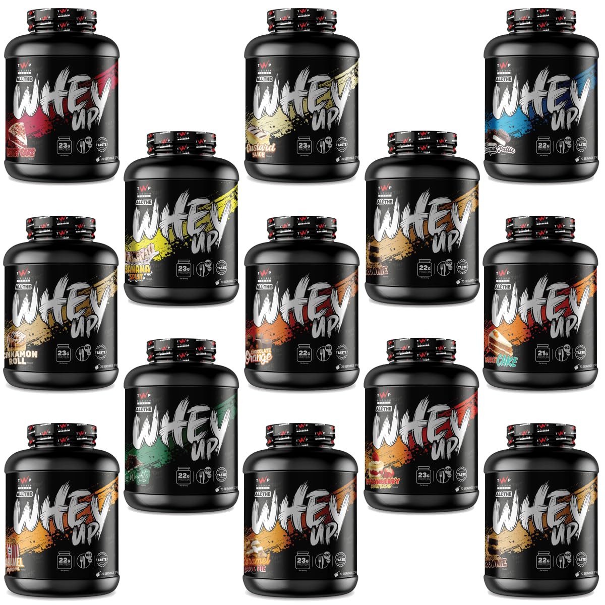 TWP ALL THE WHEY UP 2.1kg Exciting Crunch