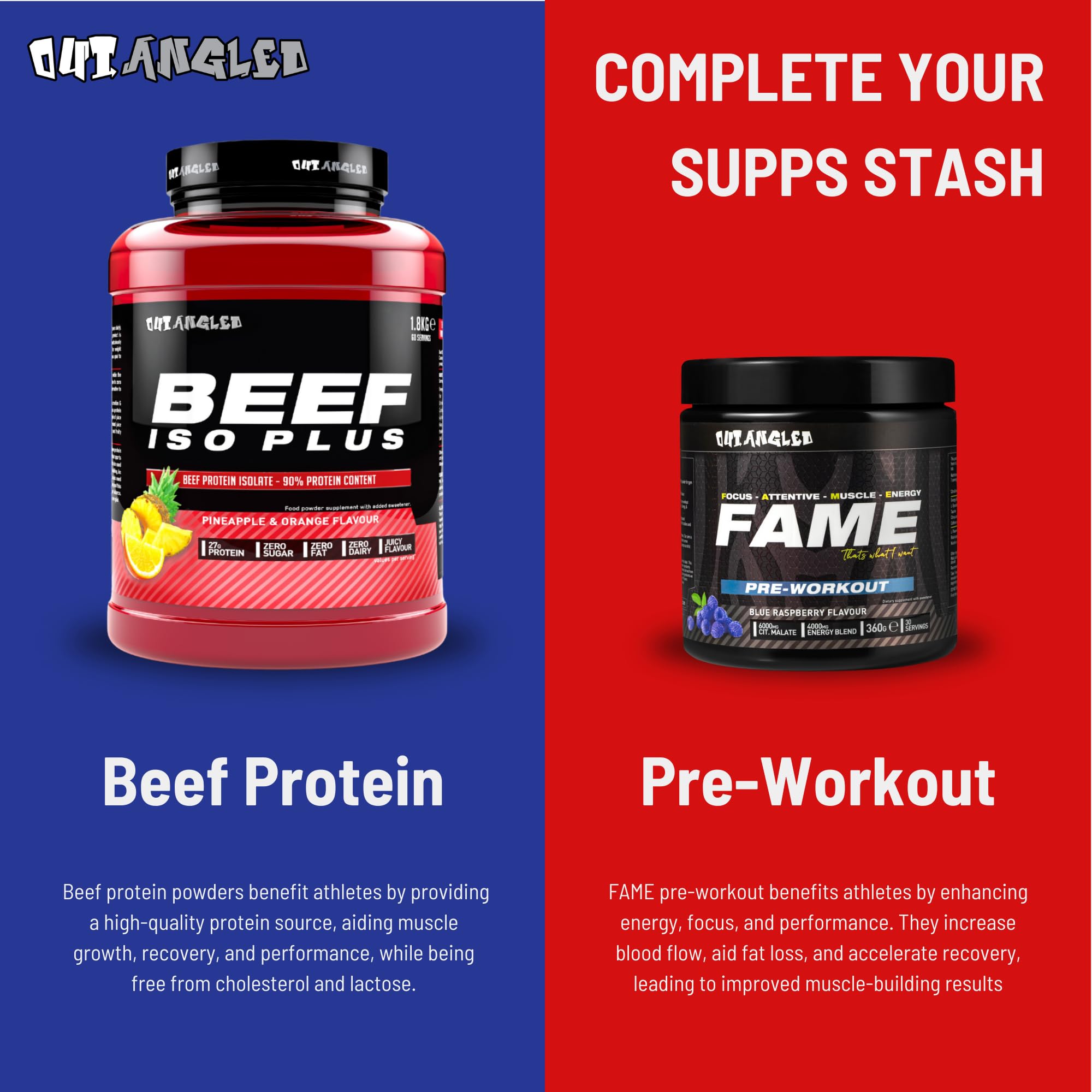 Outangled Creatine Monohydrate - Creatine Powder