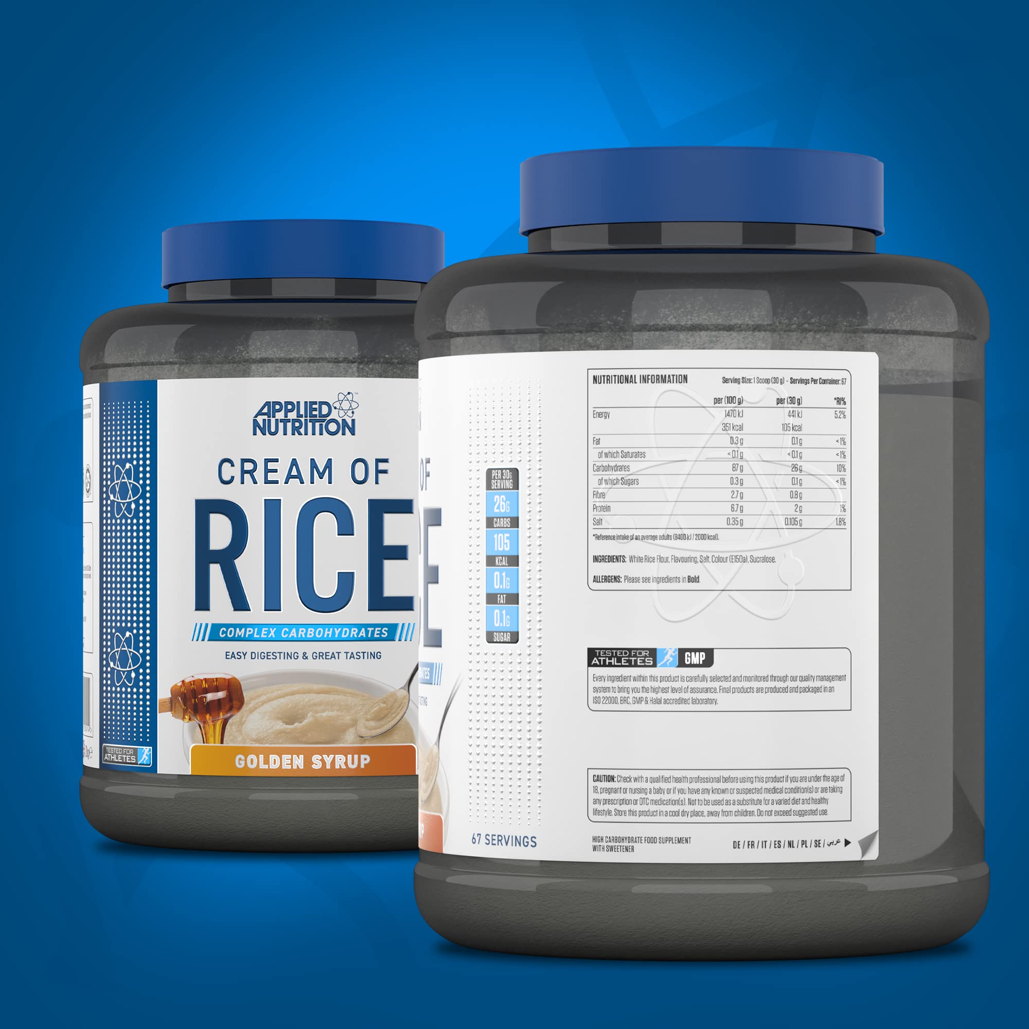 Applied Nutrition Cream Of Rice - Cream of Rice Powder